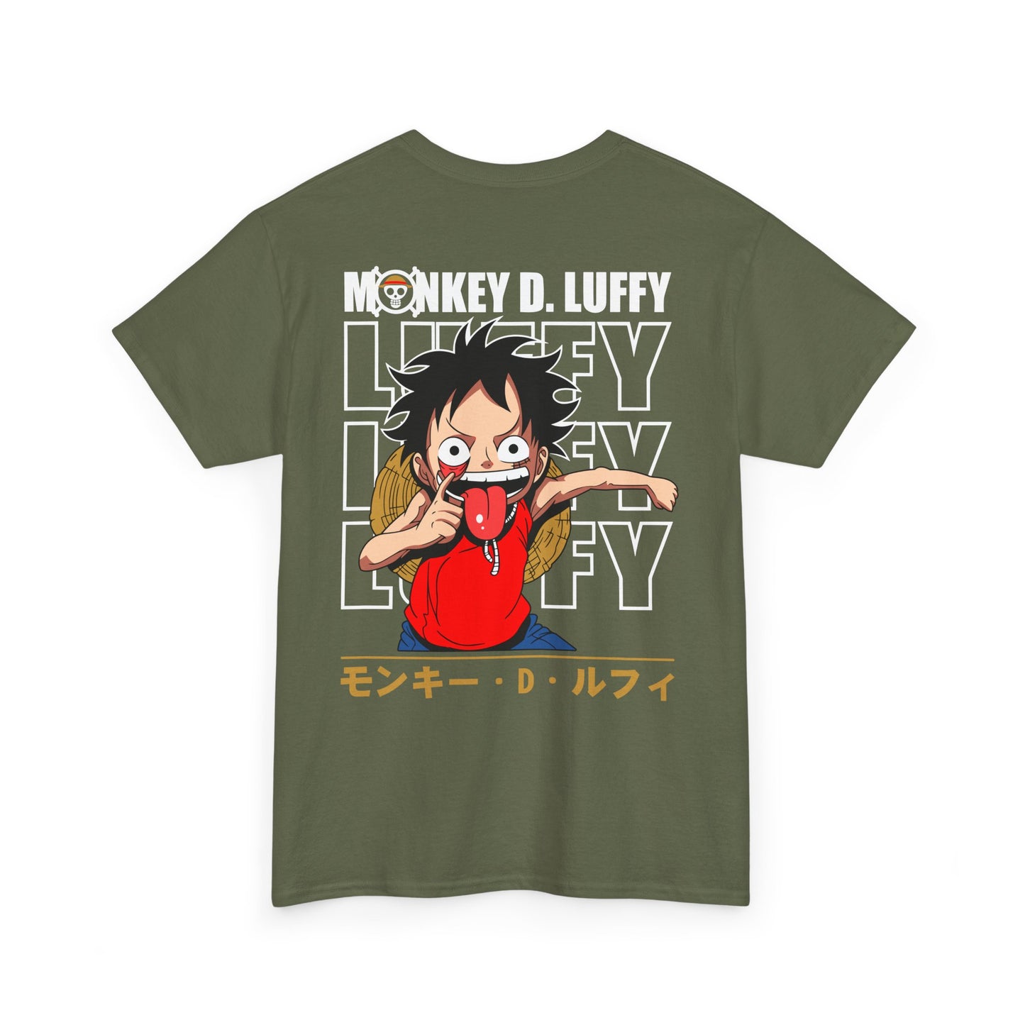 Monkey D. Luffy Anime T‑Shirt — One Piece Graphic Tee