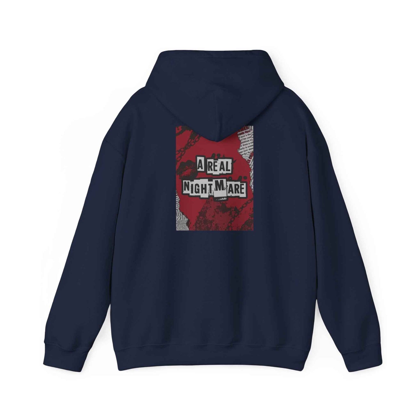 A Real Nightmare Hoodie - Cozy Unisex Sweatshirt for Halloween, Casual Wear, Gifts, Fall Fashion, Party,USA trend, Mens hoodie us,Australia genz edition,Canada online hoodie fashion