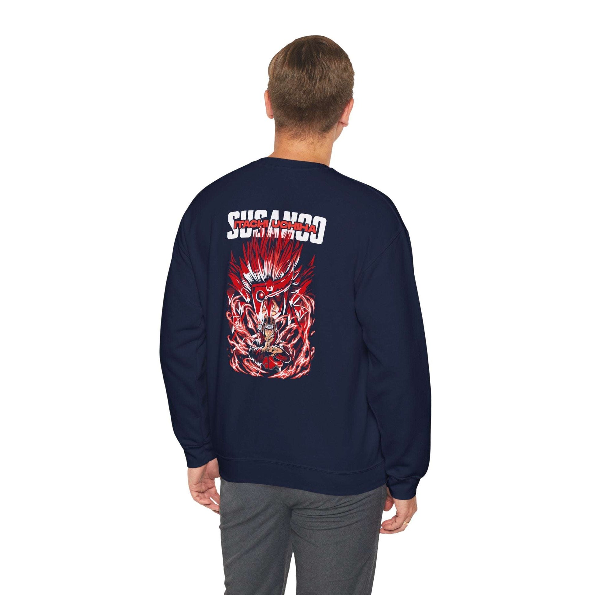 Crewneck Sweatshirt — Susanoo Anime Graphic Pullover (Red Flame Design) Maklenn Crewneck Sweatshirt — Susanoo Anime Graphic Pullover (Red Flame Design) Sweatshirt Maklenn www.maklenn.com India 33.23