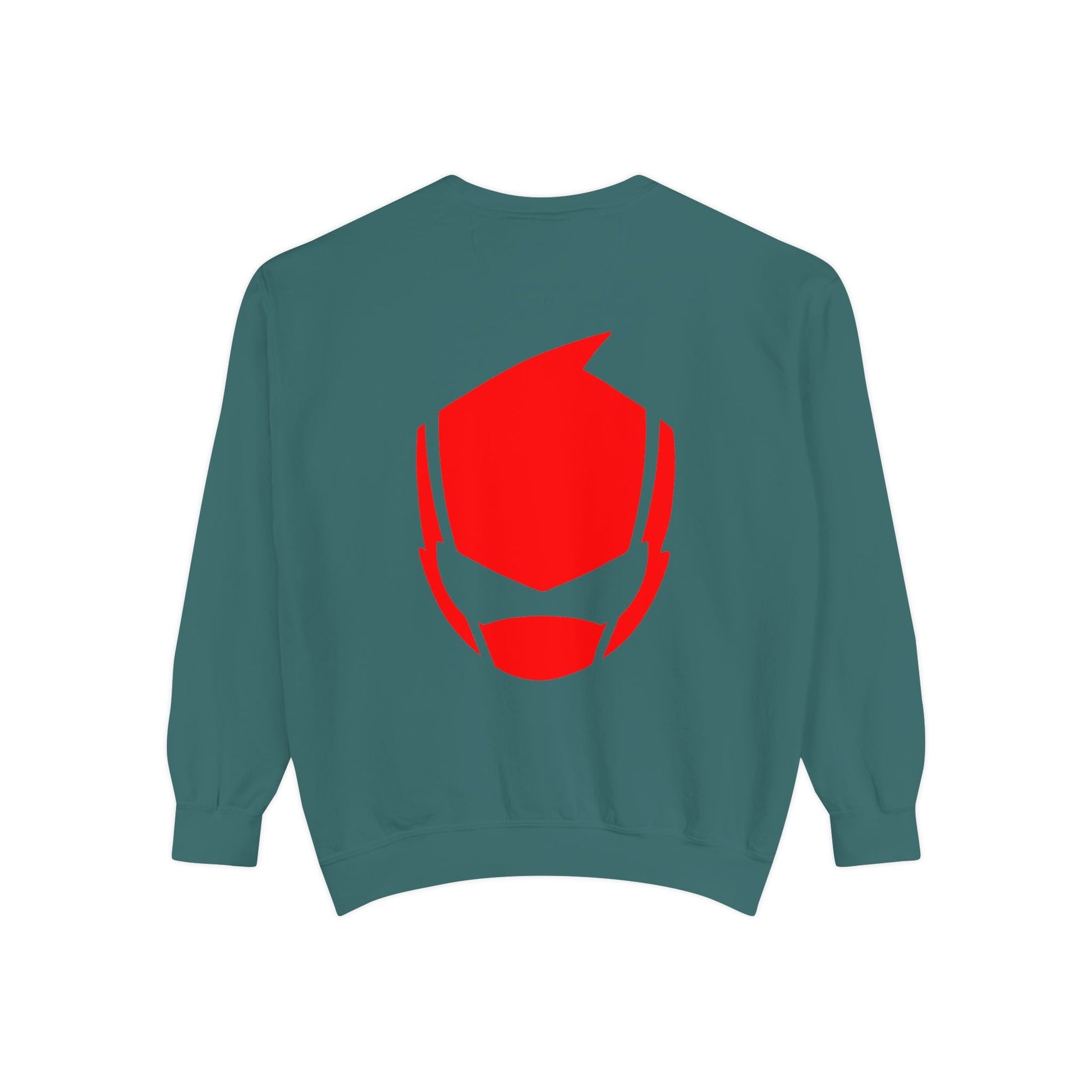 Bold Graphic Unisex Sweatshirt, Cozy Streetwear, Perfect Gift for Comics Fans, Casual Everyday Wear, Unique Holiday Apparel Printify