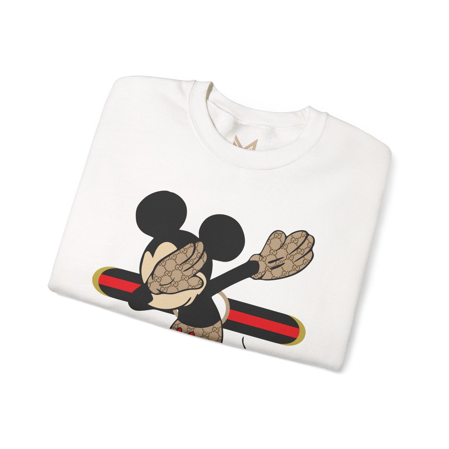 Mickey Mouse Graphic Crewneck Sweatshirt, Unisex Warm Casual Wear, Perfect for Disney Fans, Gift for Birthdays, Cozy Lounge Top Printify