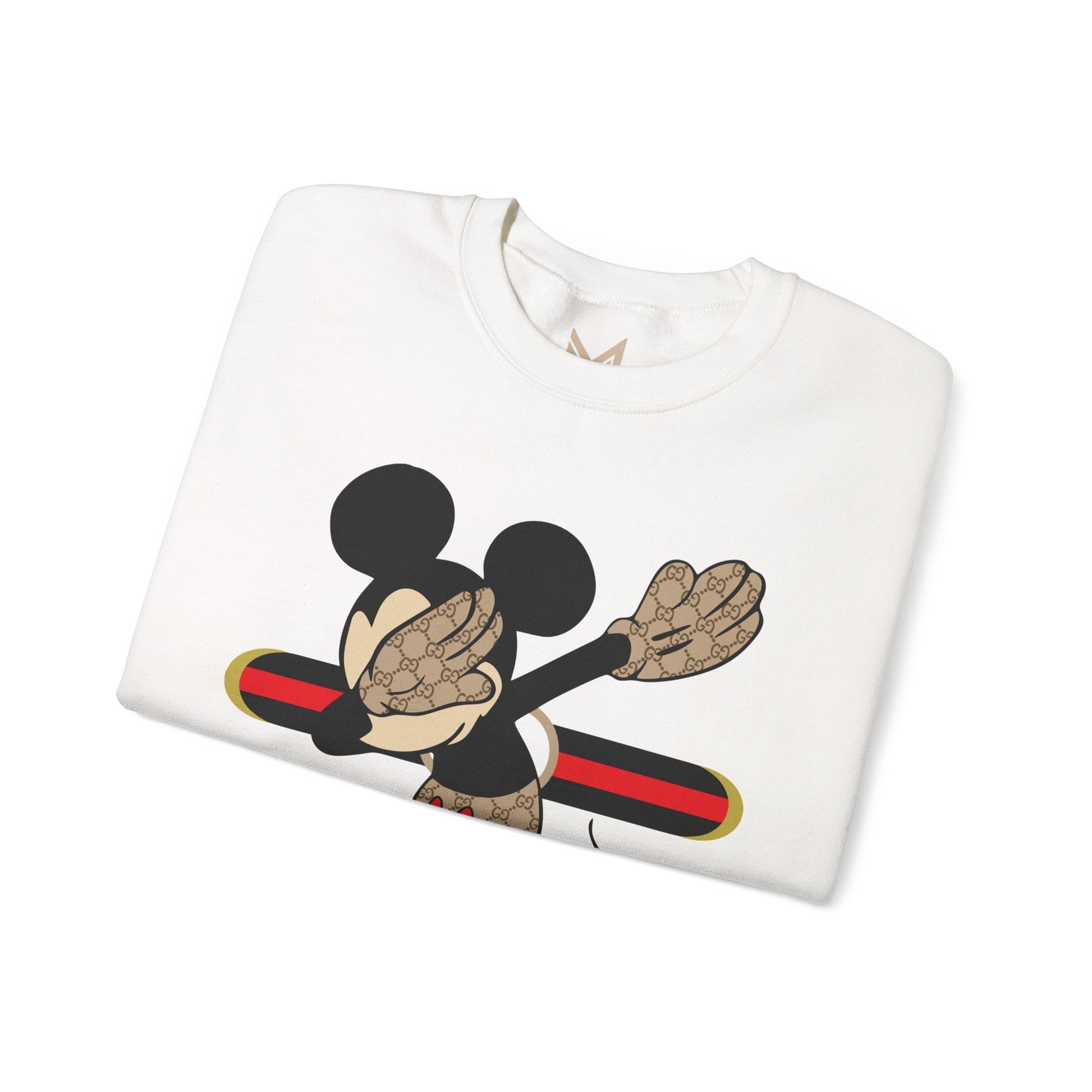 Mickey Mouse Graphic Crewneck Sweatshirt, Unisex Warm Casual Wear, Perfect for Disney Fans, Gift for Birthdays, Cozy Lounge Top Printify