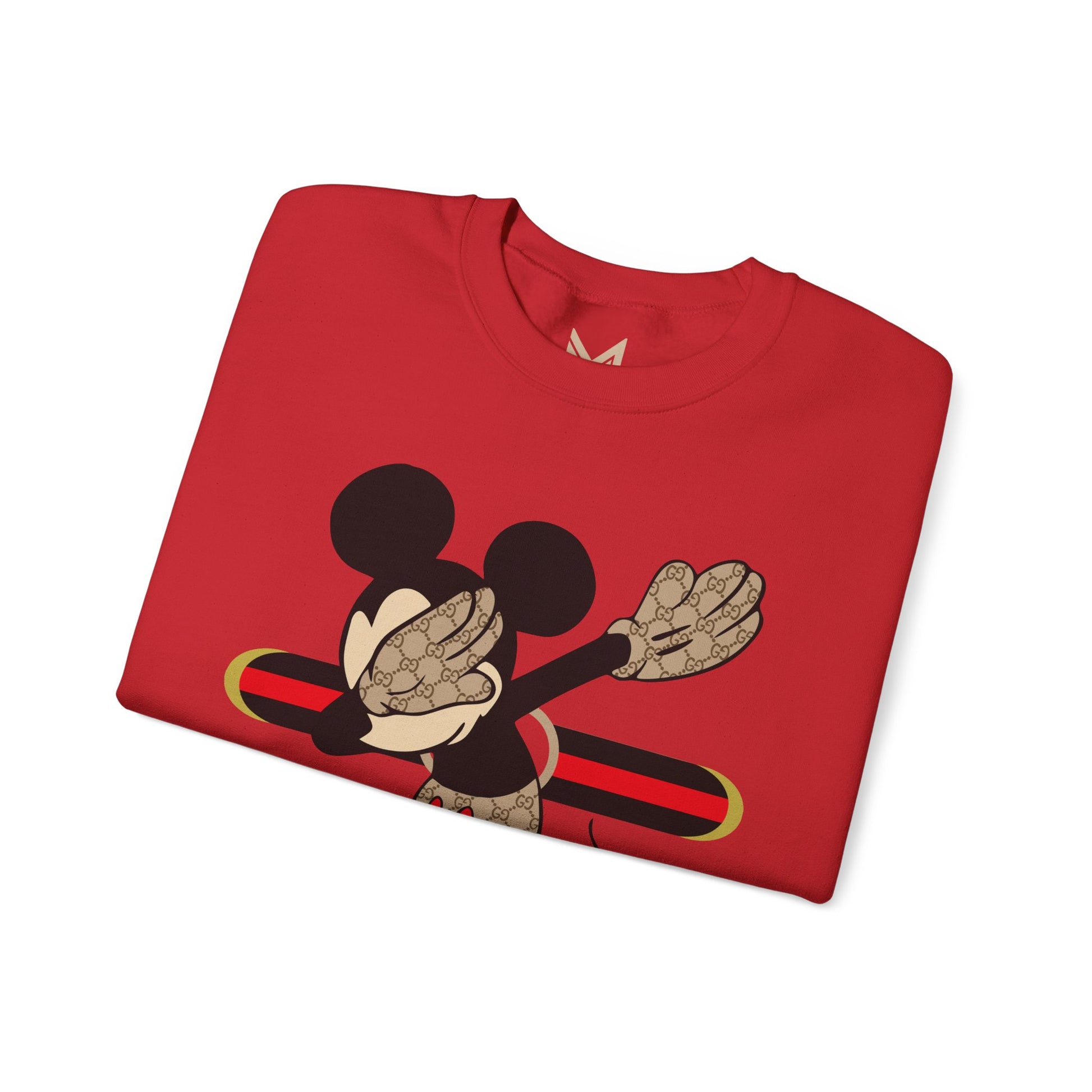 Mickey Mouse Graphic Crewneck Sweatshirt, Unisex Warm Casual Wear, Perfect for Disney Fans, Gift for Birthdays, Cozy Lounge Top Printify