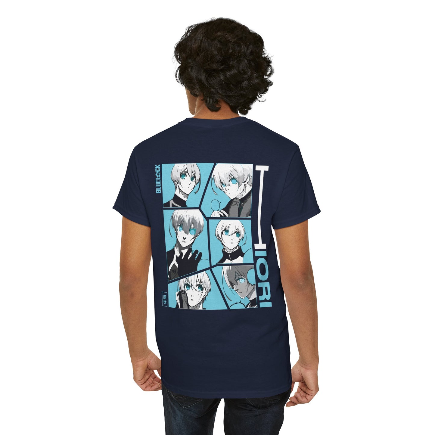Iiori "Calm Storm" Blue Lock Heavyweight Tee | Maklenn