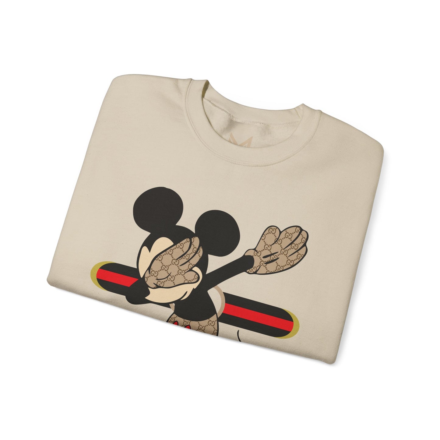 Mickey Mouse Graphic Crewneck Sweatshirt, Unisex Warm Casual Wear, Perfect for Disney Fans, Gift for Birthdays, Cozy Lounge Top Printify