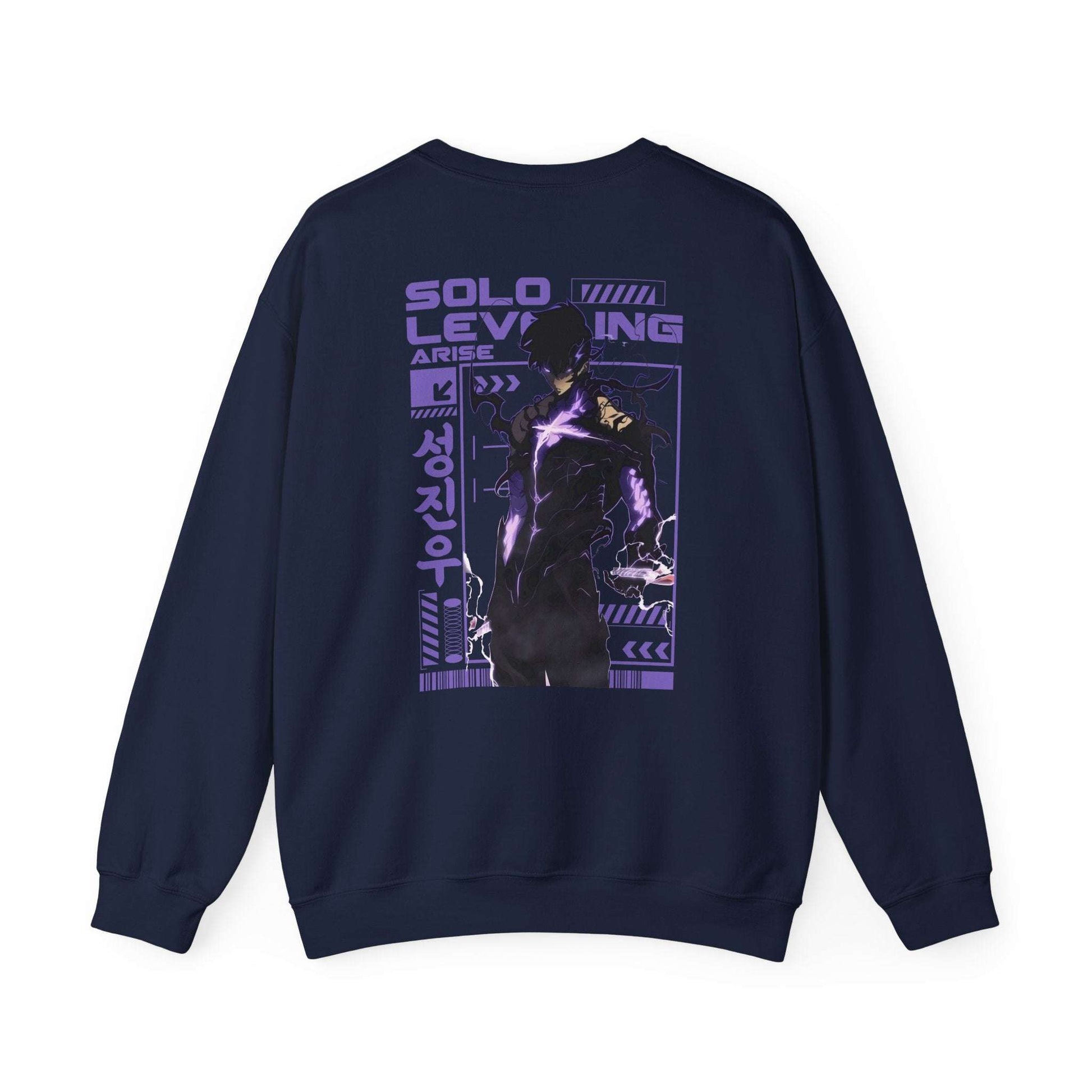 Solo Leveling Crewneck Sweatshirt — Anime Graphic Pullover Maklenn Solo Leveling Crewneck Sweatshirt — Anime Graphic Pullover Sweatshirt Maklenn www.maklenn.com India 45.99