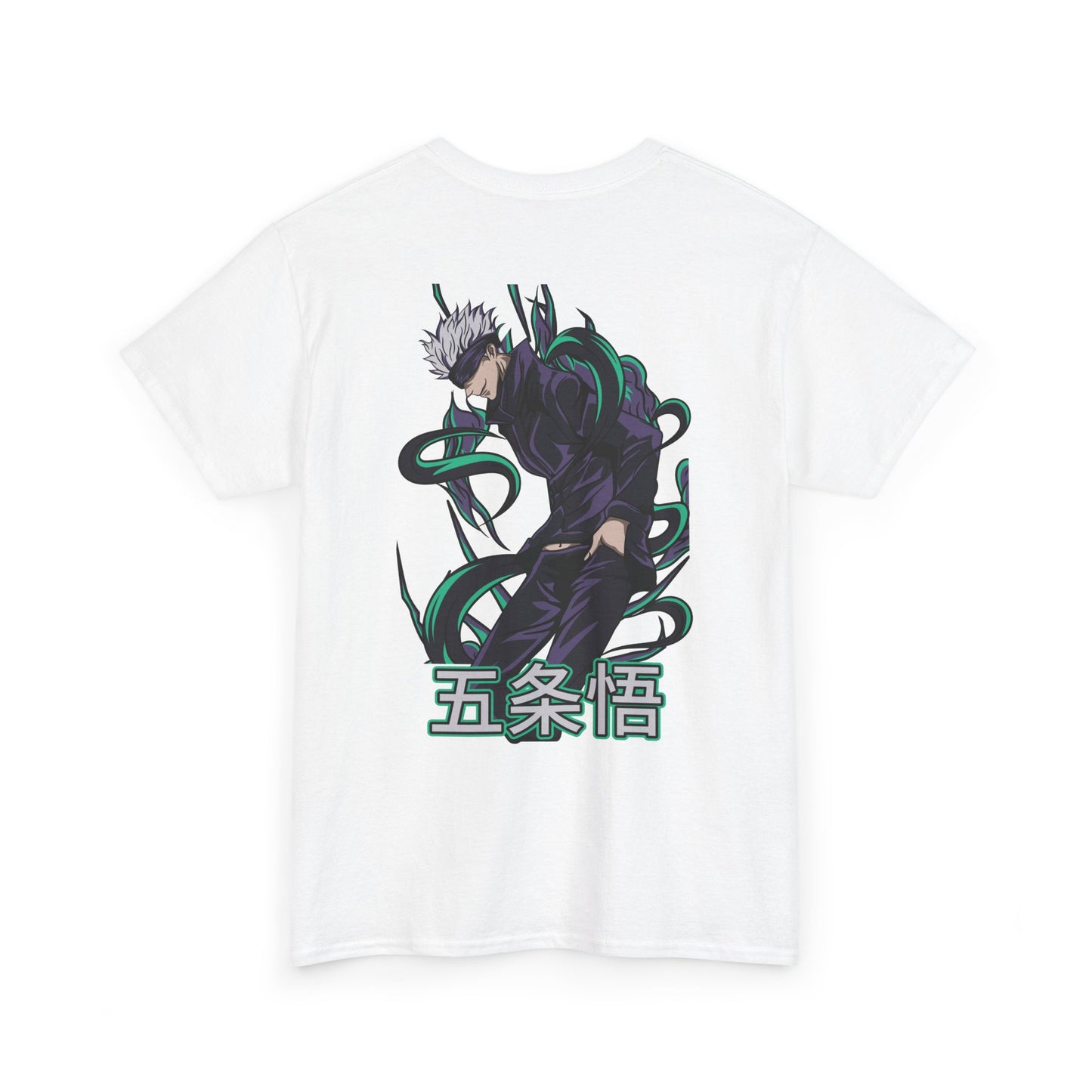 Jujutsu Kaisen Graphic Tee — Gojo Satoru Back Print Shirt