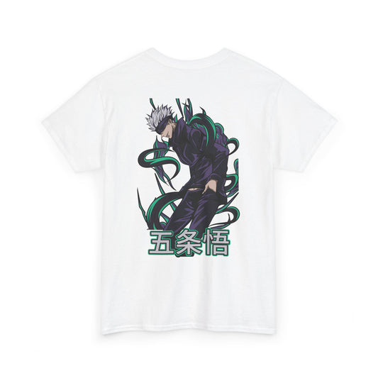Jujutsu Kaisen Graphic Tee — Gojo Satoru Back Print Shirt