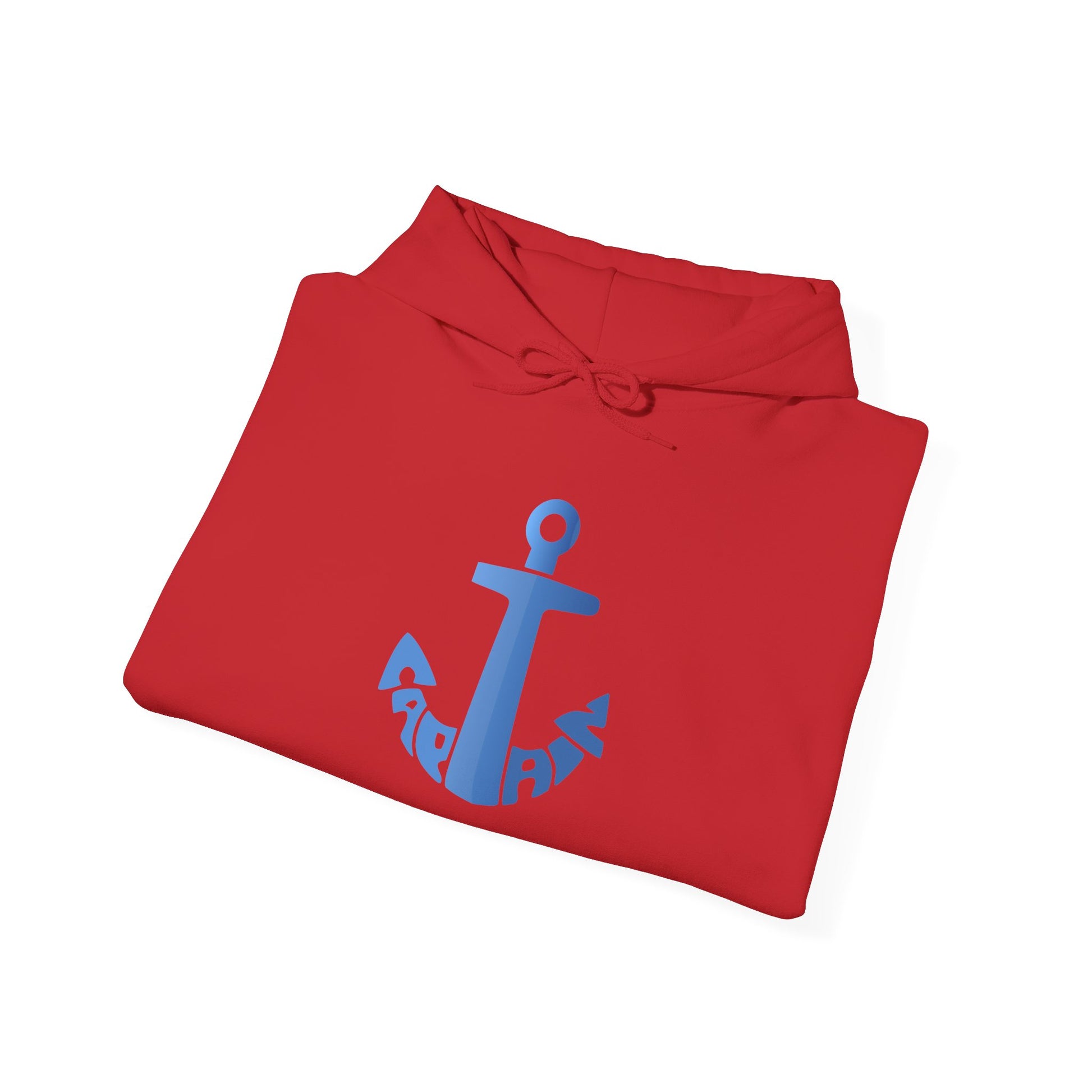 Anchor Design Unisex Hoodie - Nautical Style, Perfect Gift for Sailors, Beach Lovers, Casual Wear, Summer Chill, Cozy Comfort Printify
