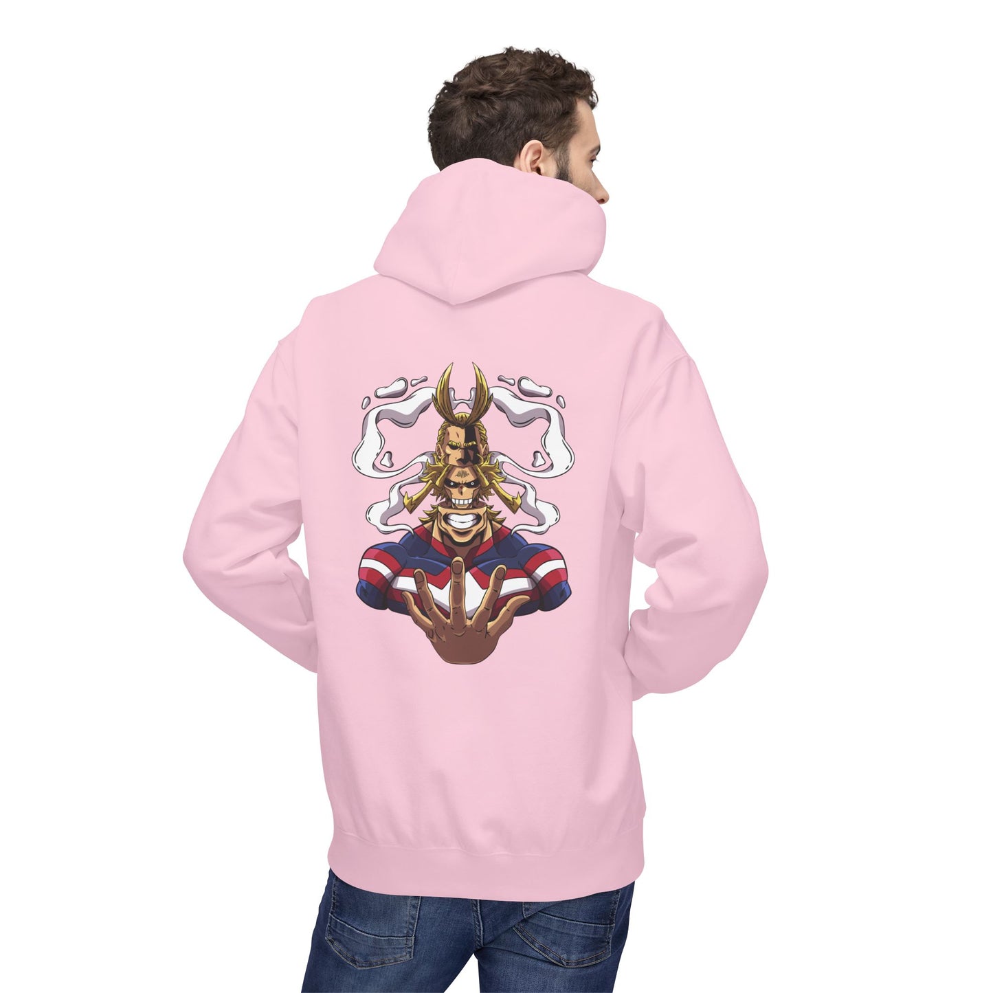Hoodie - All Might Anime Graphic Hoodie (Plus Ultra)