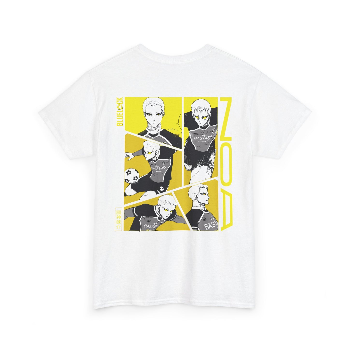 Noa "Zero" Blue Lock Heavyweight Tee | Maklenn