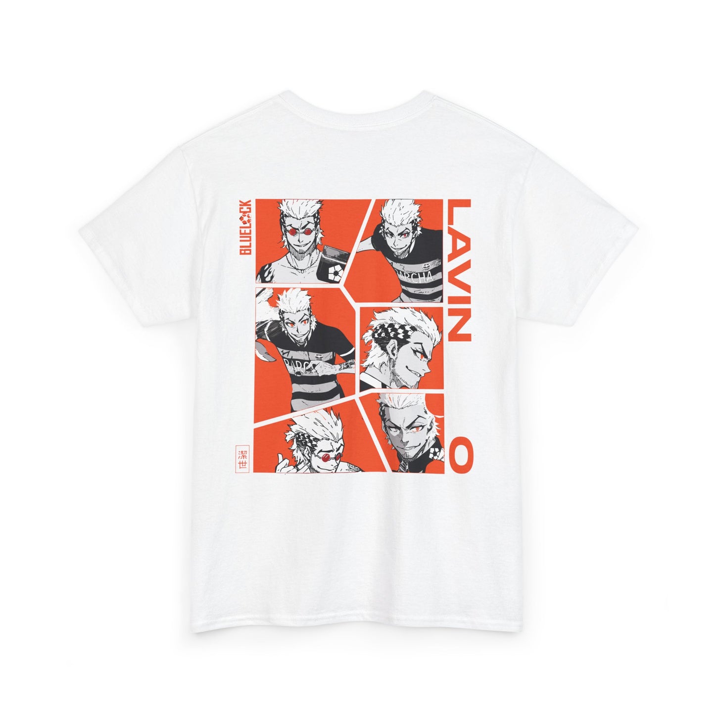 Lavinho "Samba Star" Blue Lock Heavyweight Tee | Maklenn