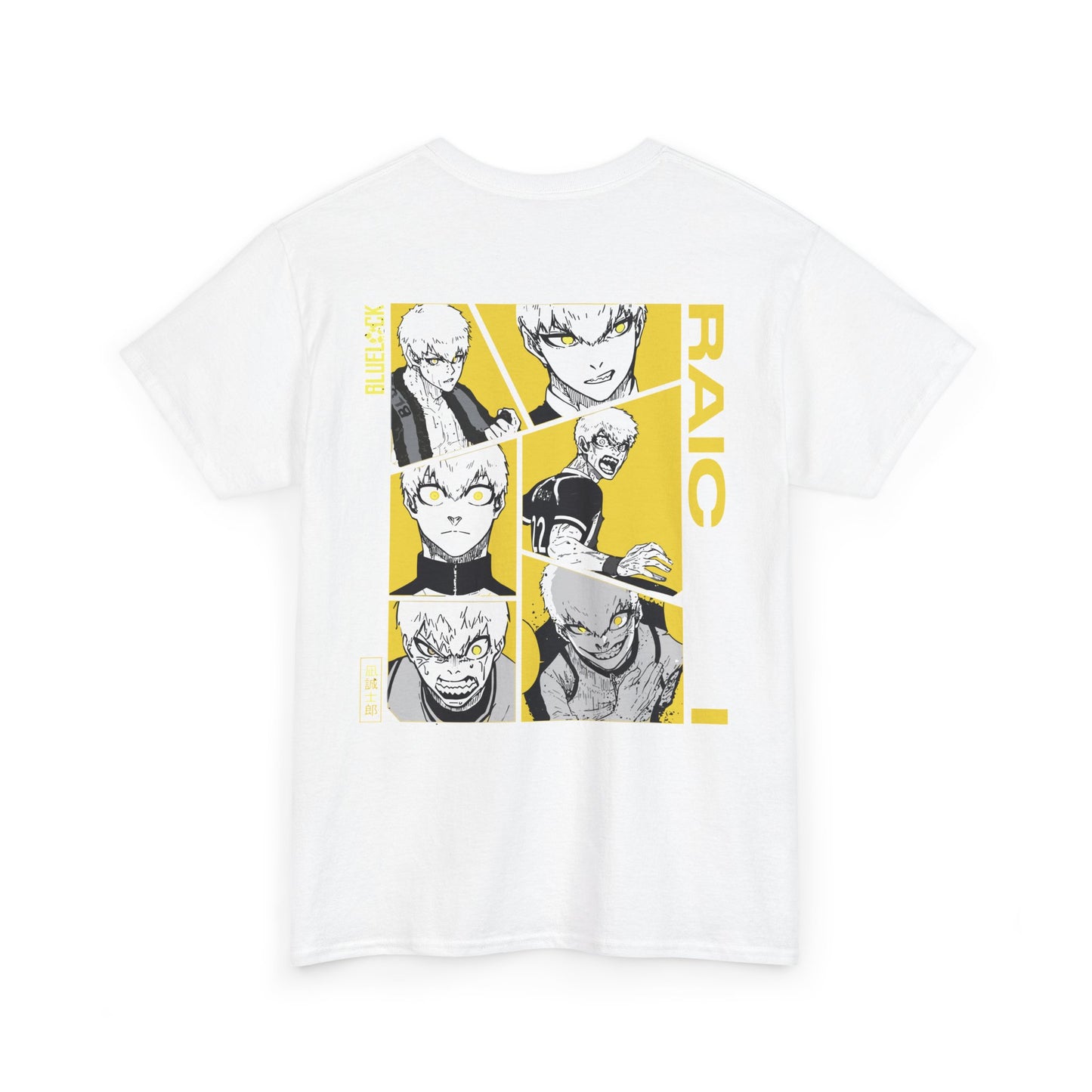Raichi "Heat" Blue Lock Heavyweight Tee | Maklenn