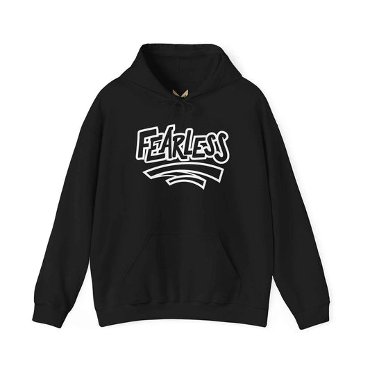 Fearless Hooded Sweatshirt, Unisex Hoodie, Motivational Apparel, Cozy Casual Wear, Gift for Him/Her, Inspirational Hoodie,motivational quotes,inspiring edition,us trend,canada trend,australia trend
