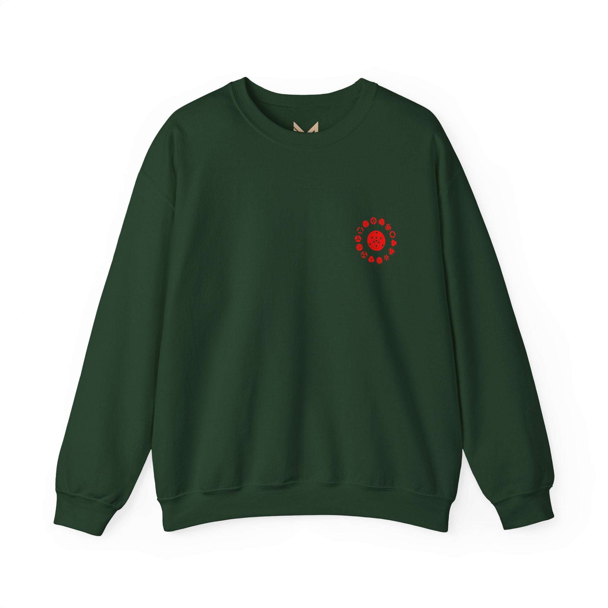 Itachi Uchiha "Tsukuyomi" – Naruto Graphic Sweatshirt | Maklenn - Back View
