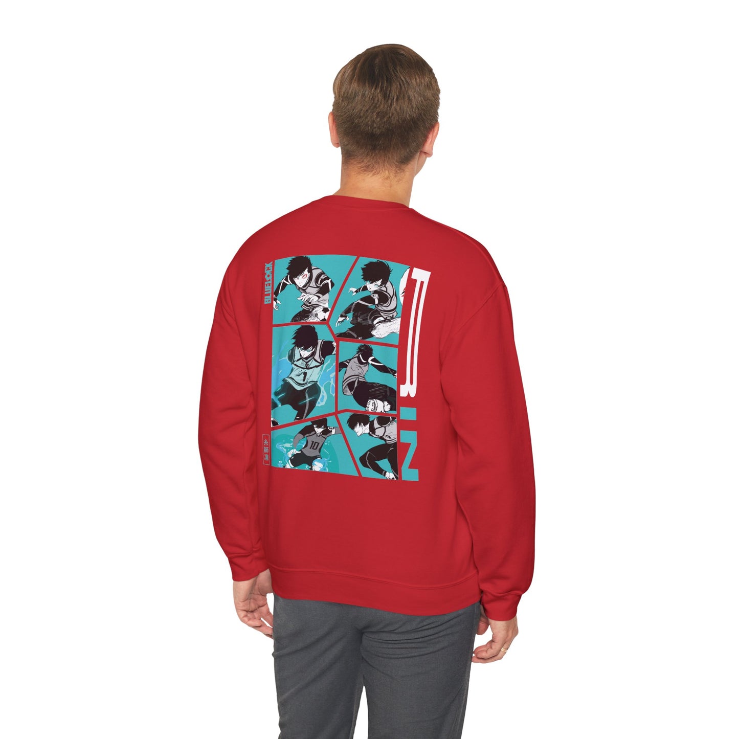 Rin "Silent Beast" Blue Lock Heavyweight Tee | Maklenn