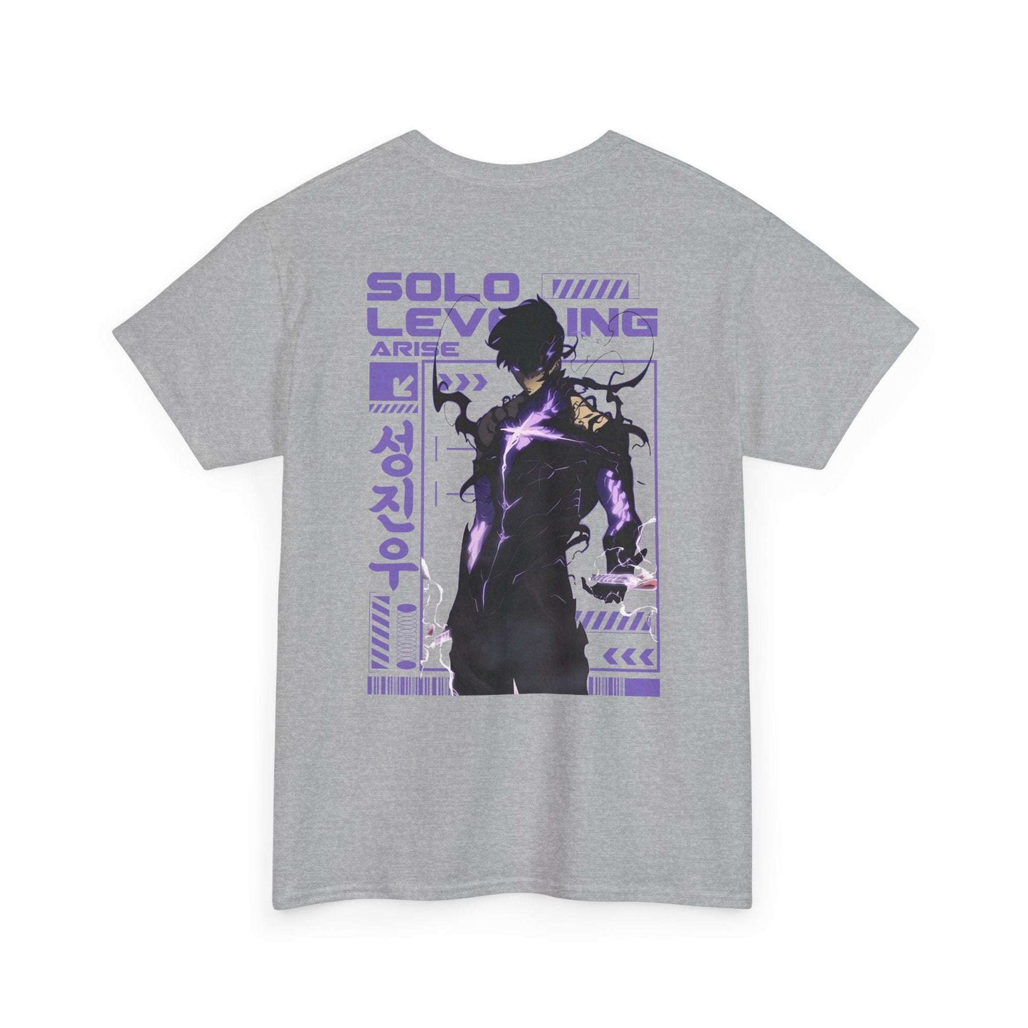 Solo Leveling Graphic Tee — Anime Manga Backprint Shirt Maklenn Solo Leveling Graphic Tee — Anime Manga Backprint Shirt T-Shirt Maklenn www.maklenn.com India 21.80