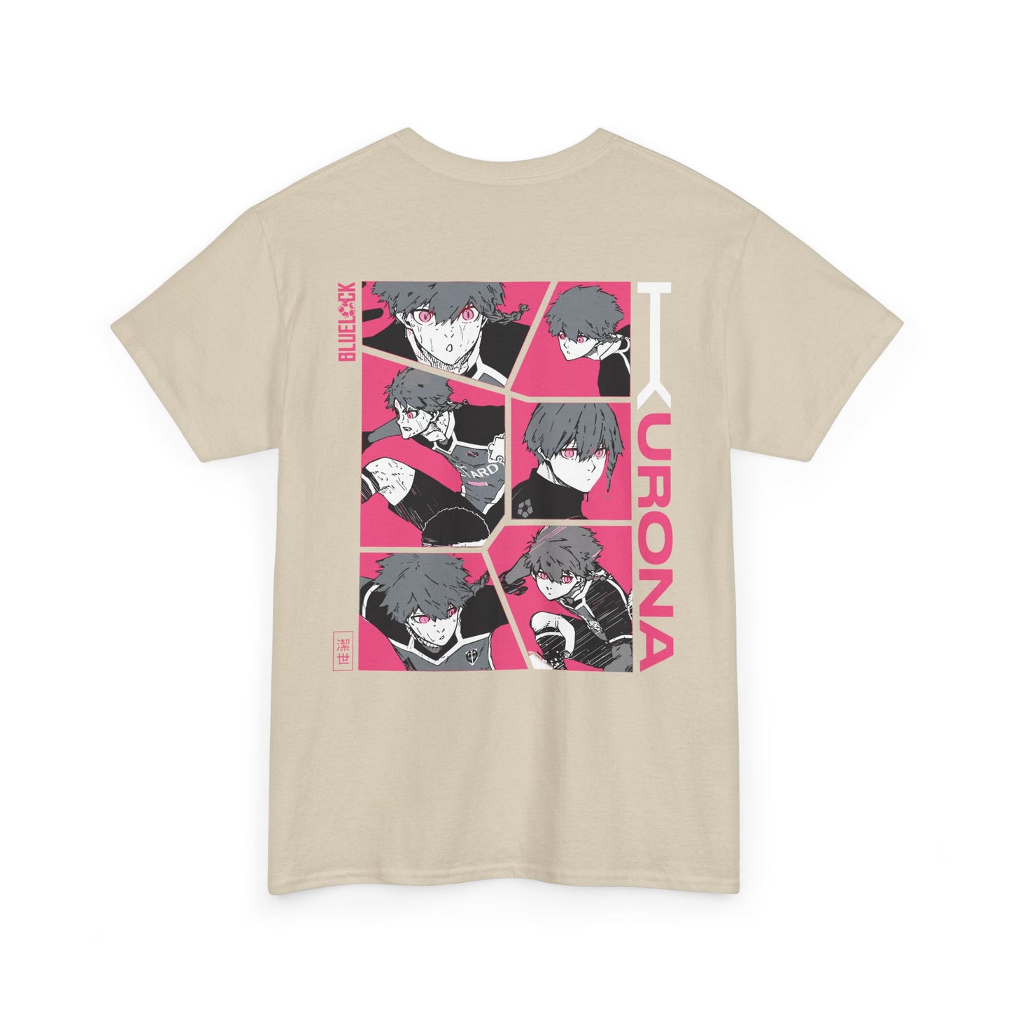 Kurona "Twin Fang" Blue Lock Heavyweight Tee | Maklenn