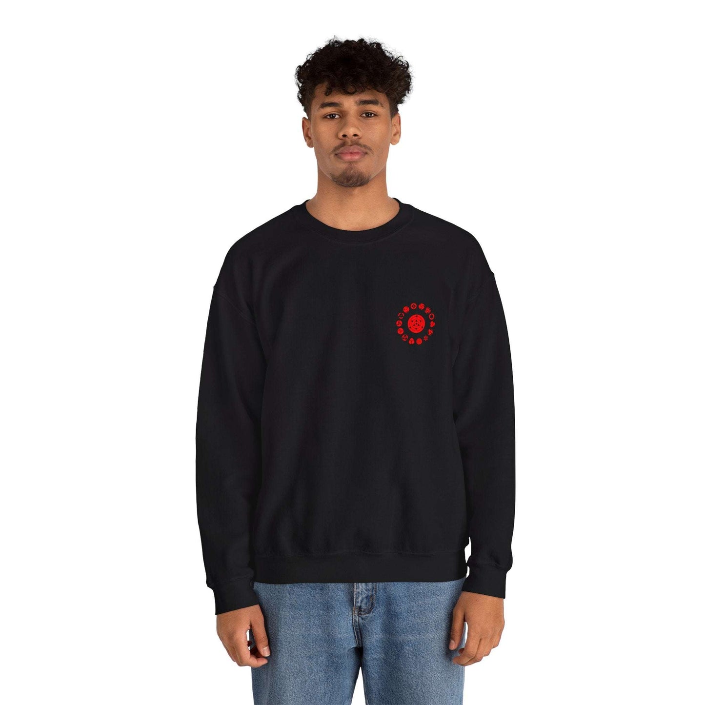 Anime Red Demon Crewneck Sweatshirt — Naruto-Inspired Kurama & Shadow Art Maklenn Anime Red Demon Crewneck Sweatshirt — Naruto-Inspired Kurama & Shadow Art Sweatshirt Maklenn www.maklenn.com India 33.23