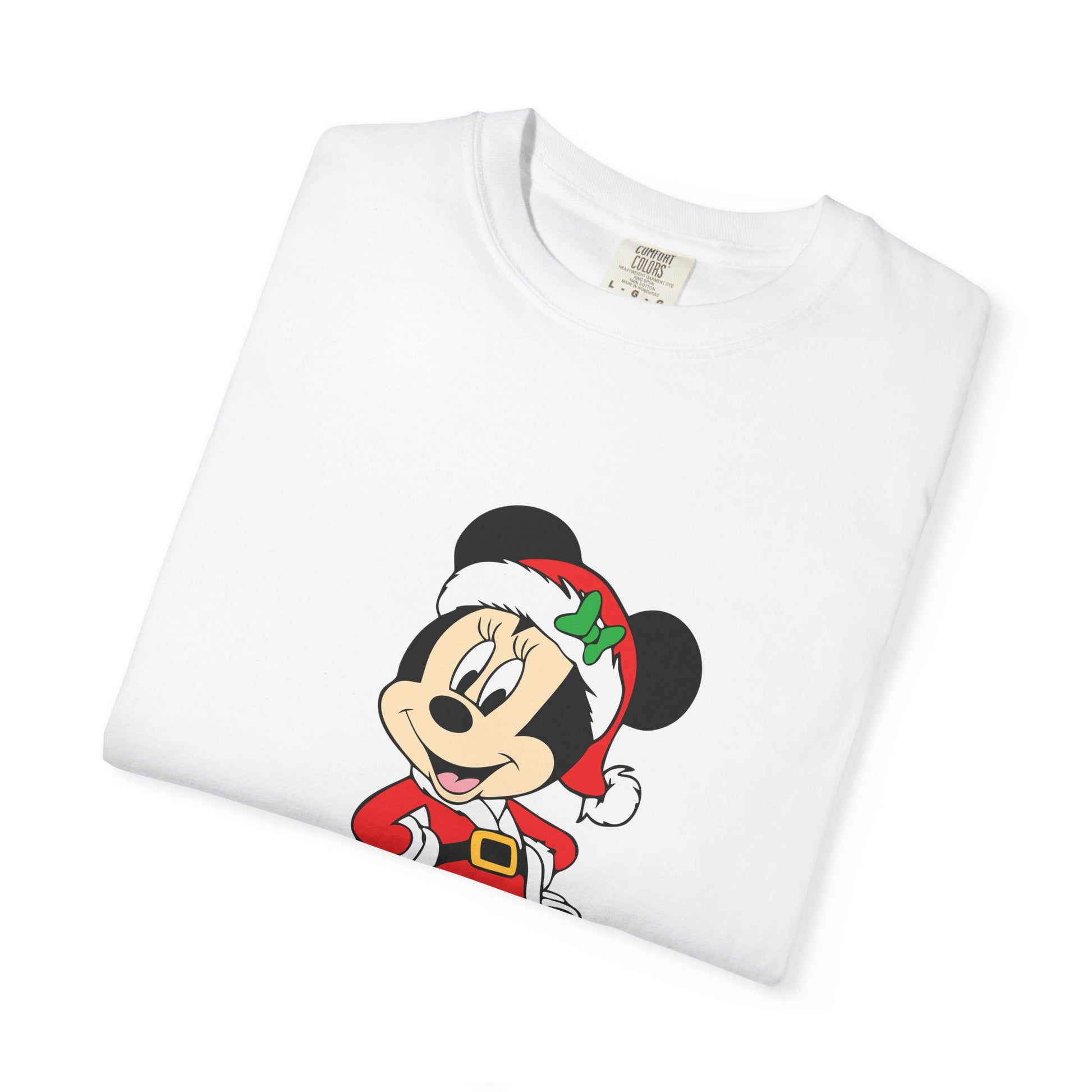 Minnie Mouse Christmas T-Shirt — Festive Holiday Cartoon Tee Printify