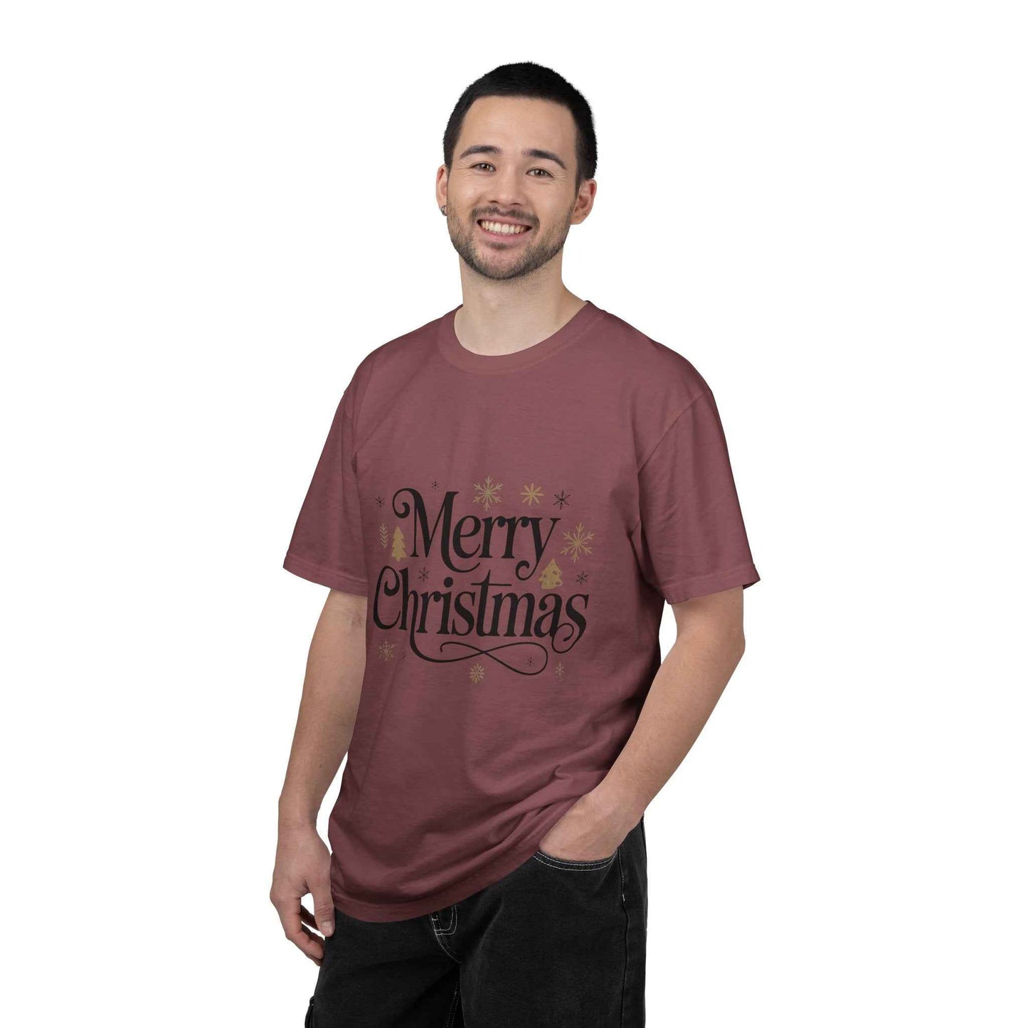 Merry Christmas T-Shirt — Classic Holiday Graphic Tee