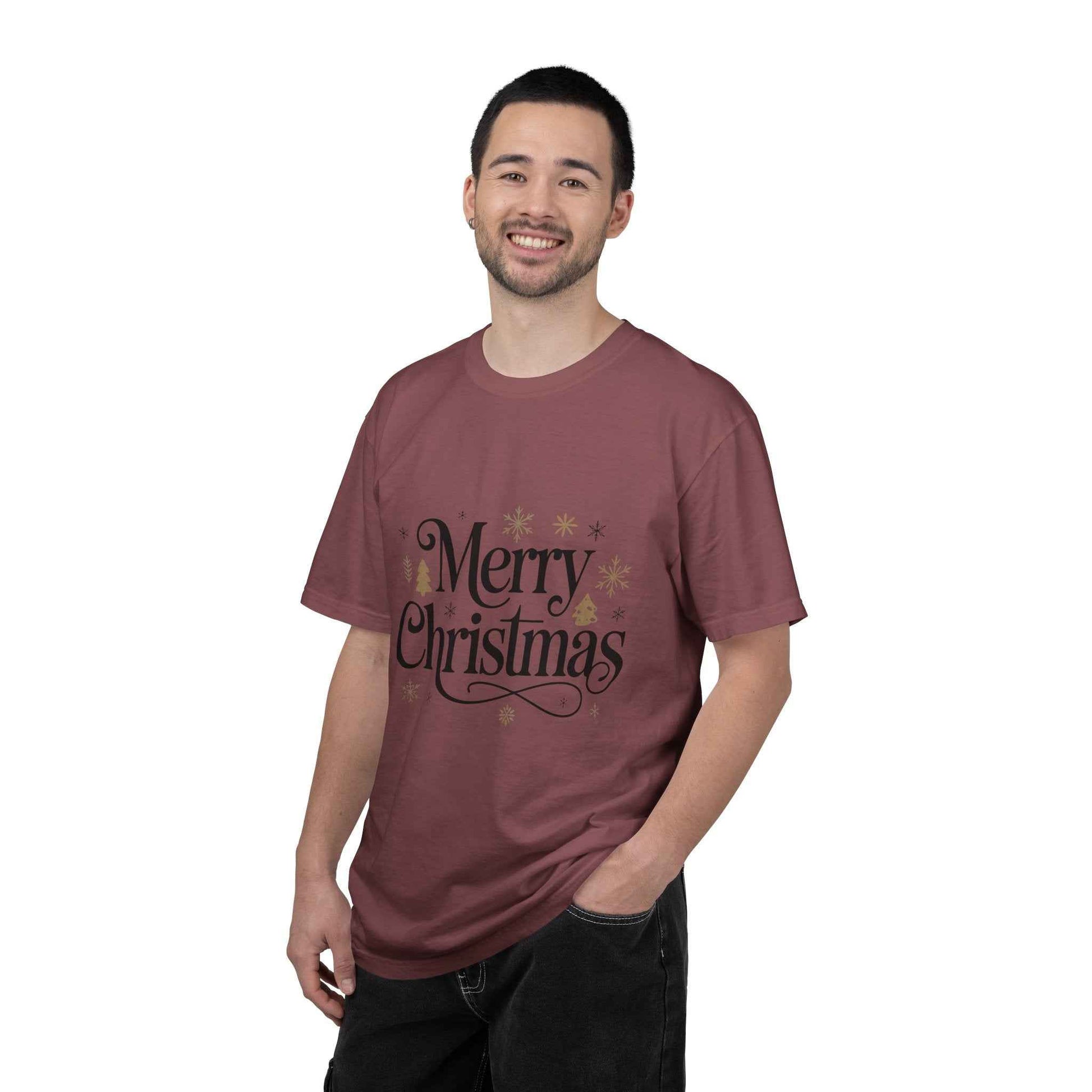 Merry Christmas T-Shirt — Classic Holiday Graphic Tee