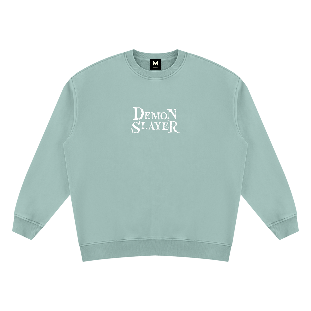 Demon Slayer Merch | Demon Slayer | Unisex Vintage Wash Fleece Sweatshirt ODMPOD