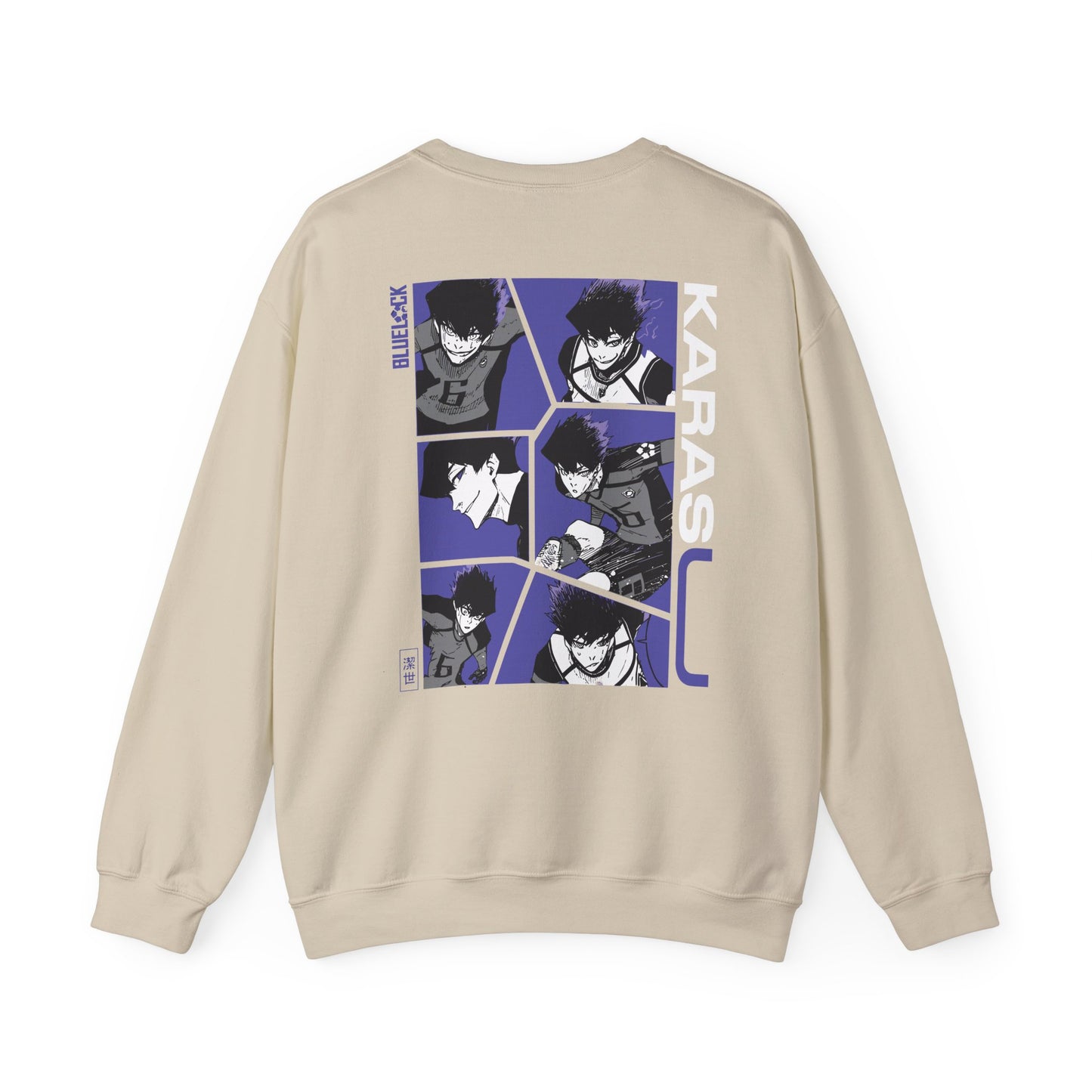 Karasu "Shadow" Blue Lock Heavyweight Tee | Maklenn