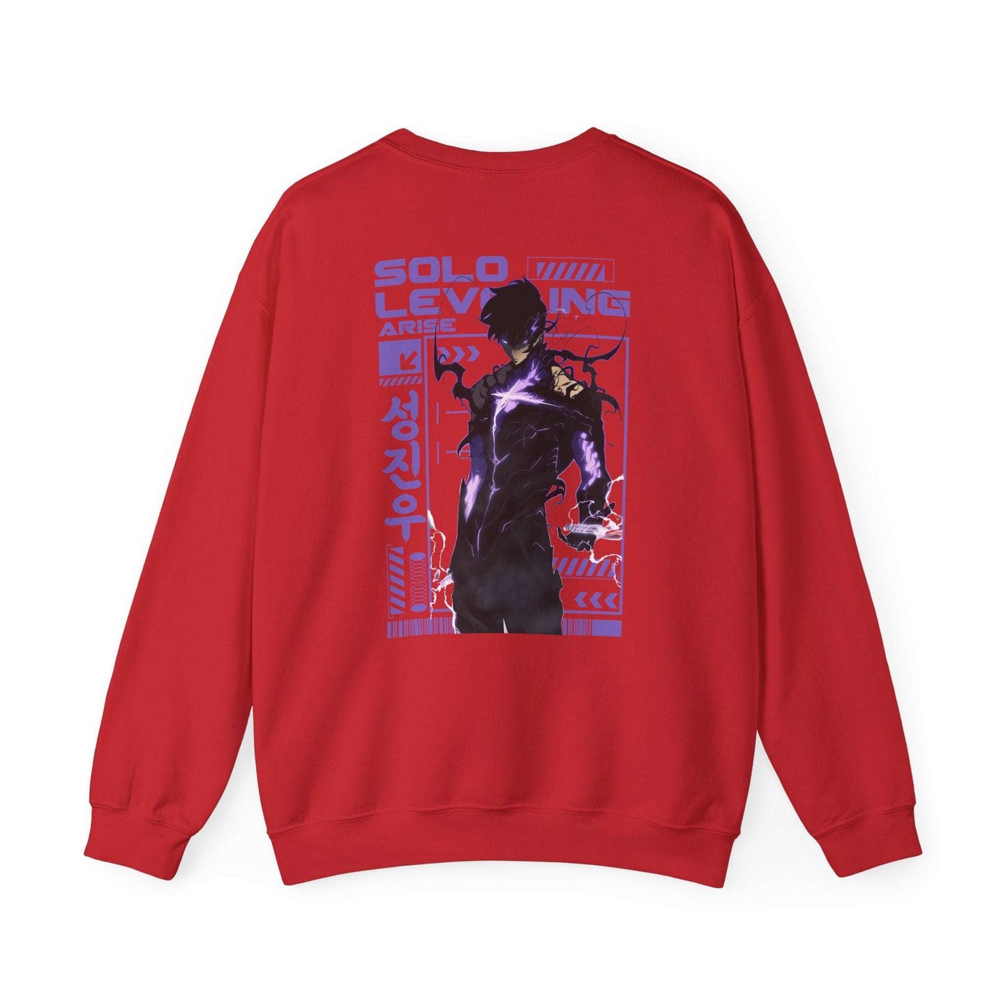 Solo Leveling Crewneck Sweatshirt — Anime Graphic Pullover Maklenn Solo Leveling Crewneck Sweatshirt — Anime Graphic Pullover Sweatshirt Maklenn www.maklenn.com India 45.99