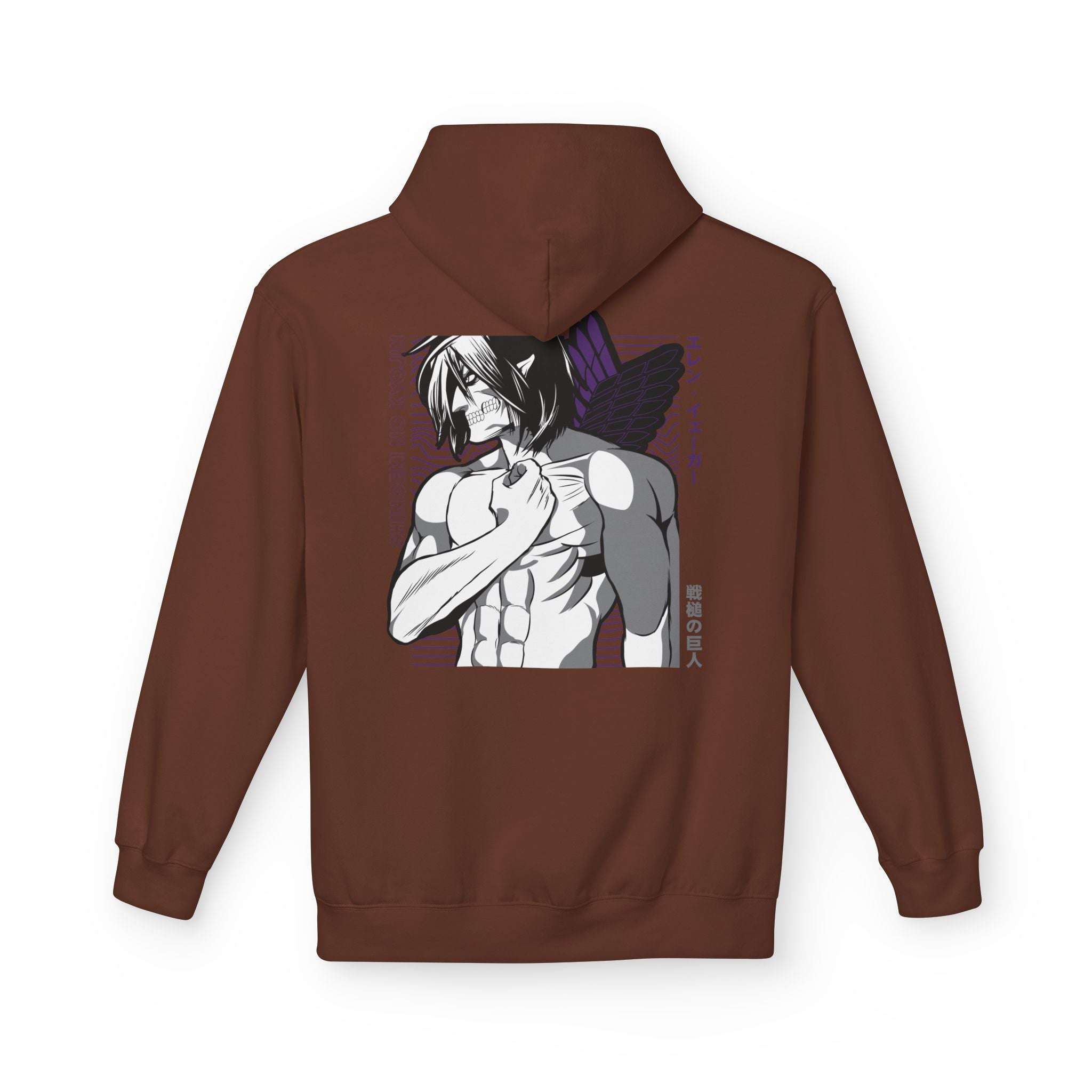 Eren - Attack on Titan Maklenn Eren - Attack on Titan Hoodie Maklenn www.maklenn.com India 39.87