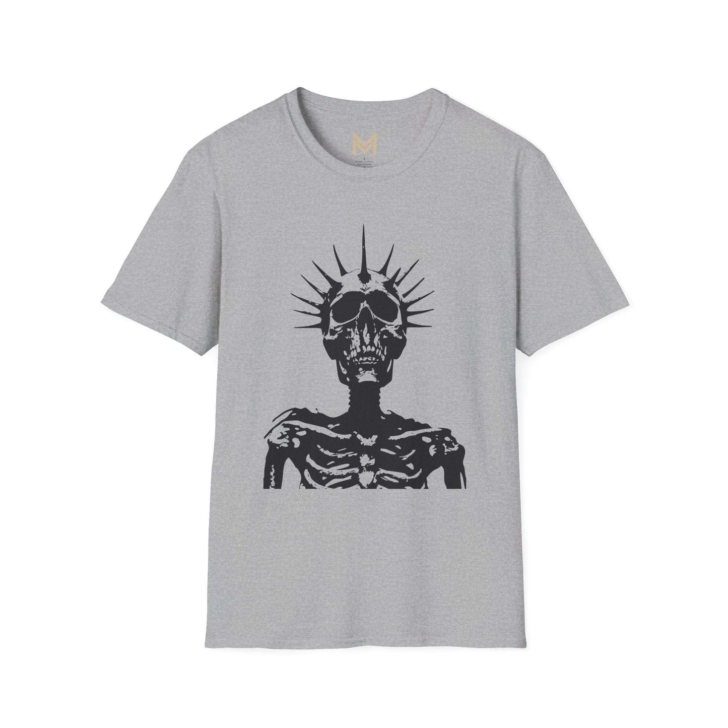 Edgy Skeleton Graphic Tee | Unisex Softstyle T-Shirt, Halloween Costume, Alternative Fashion, Gift for Him/Her, Casual Wear Printify