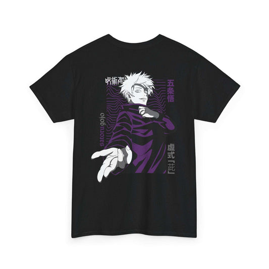 Anime Character Graphic Tee — Purple Back Art with Japanese Text Maklenn Anime Character Graphic Tee — Purple Back Art with Japanese Text T-Shirt Maklenn www.maklenn.com India 21.80