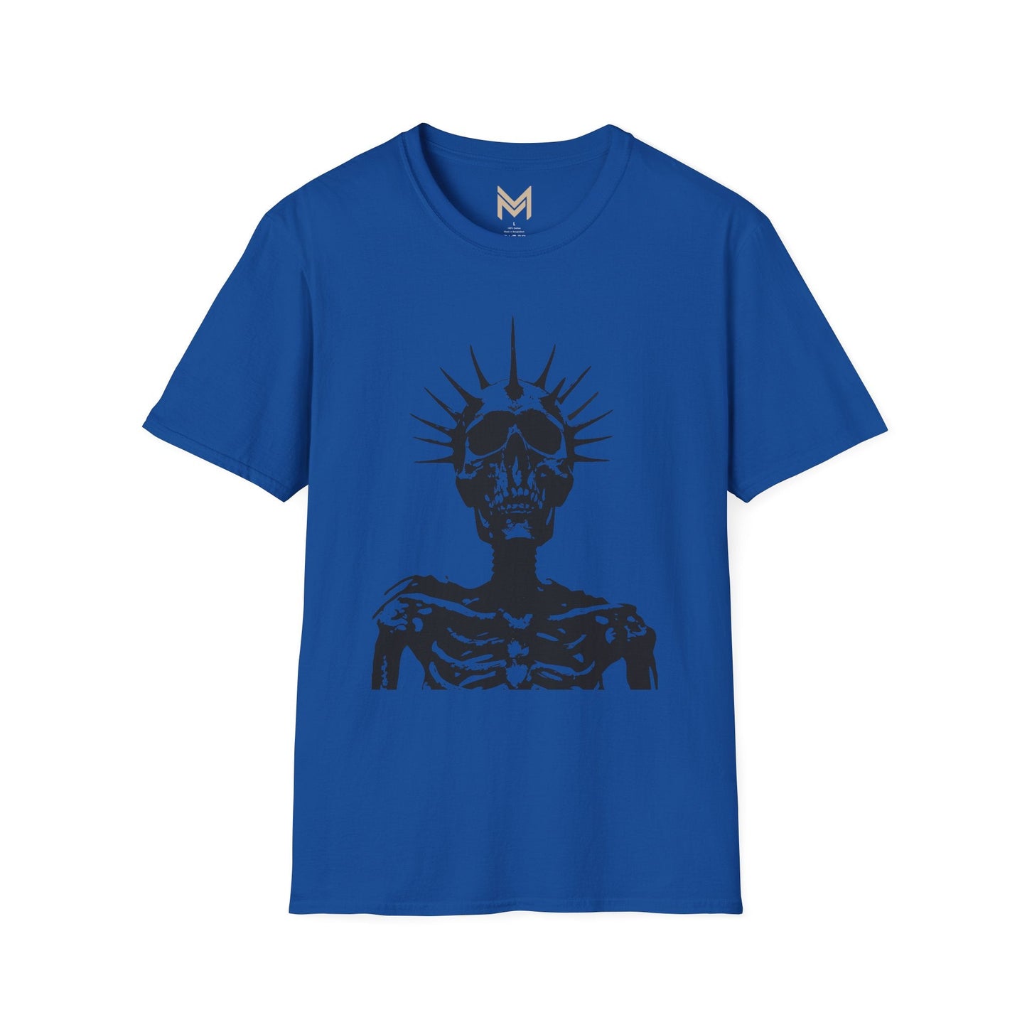 Edgy Skeleton Graphic Tee | Unisex Softstyle T-Shirt, Halloween Costume, Alternative Fashion, Gift for Him/Her, Casual Wear Printify