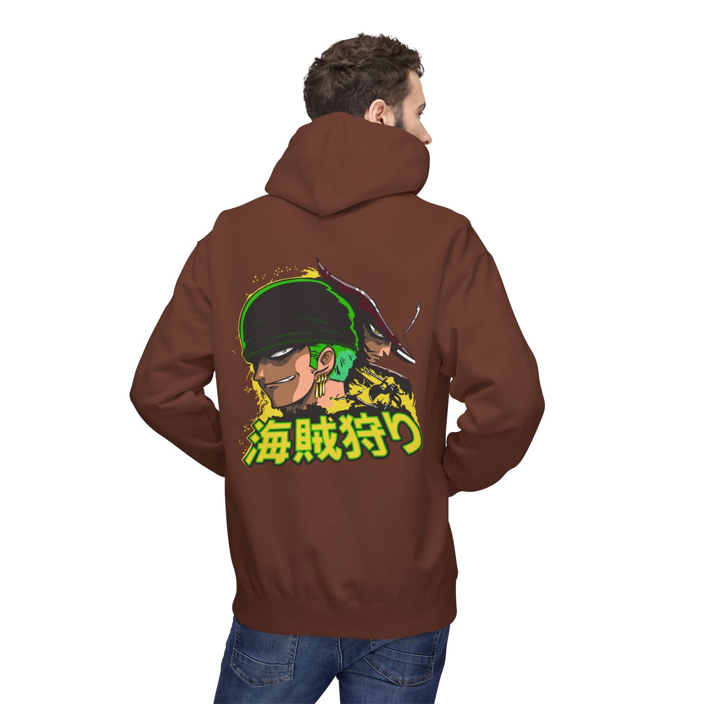 Hoodie - Zoro Pirate Hunter Anime Graphic Hoodie (海賊狩り)