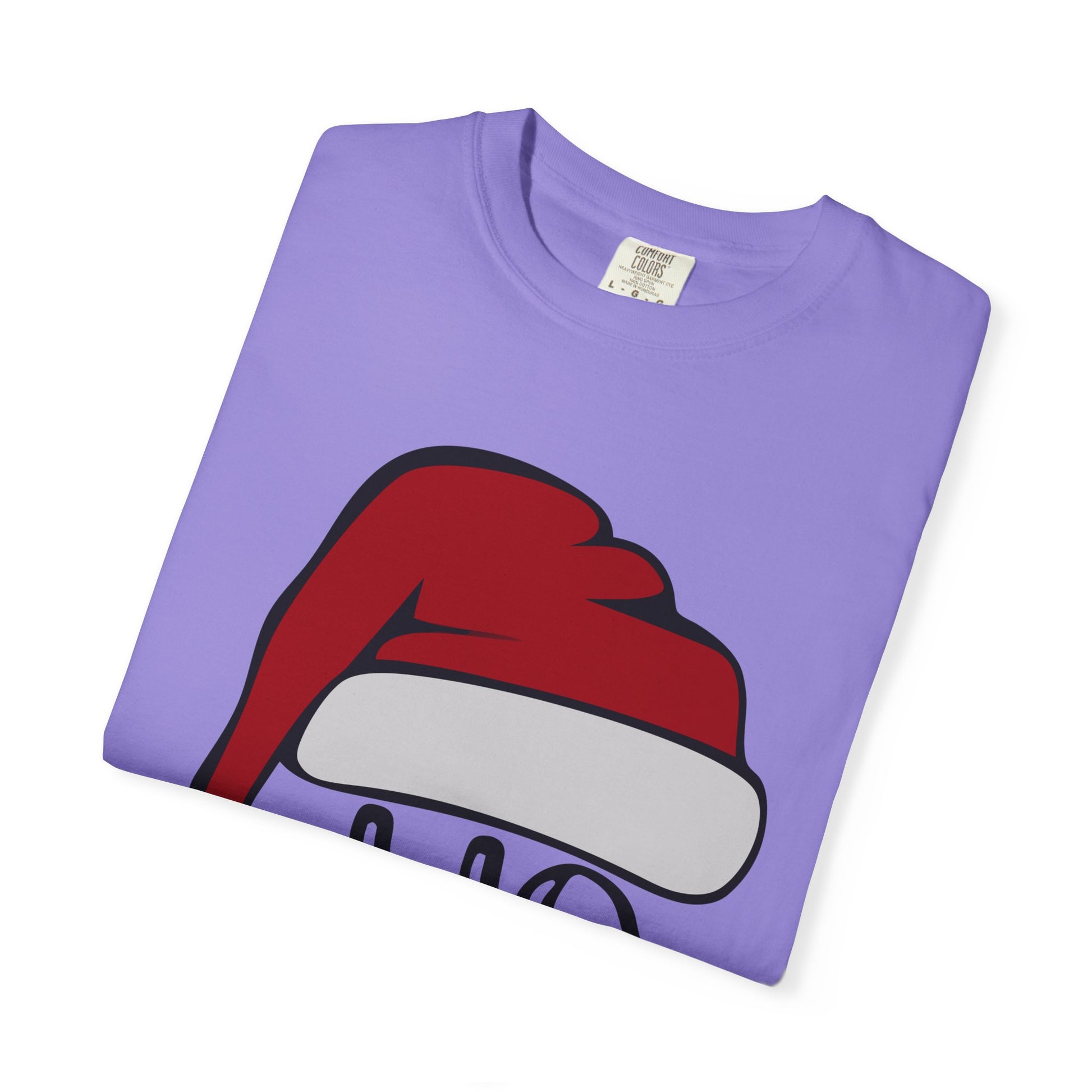 Christmas Santa Hat T-Shirt — "Ho Ho Ho" Holiday Tee Printify
