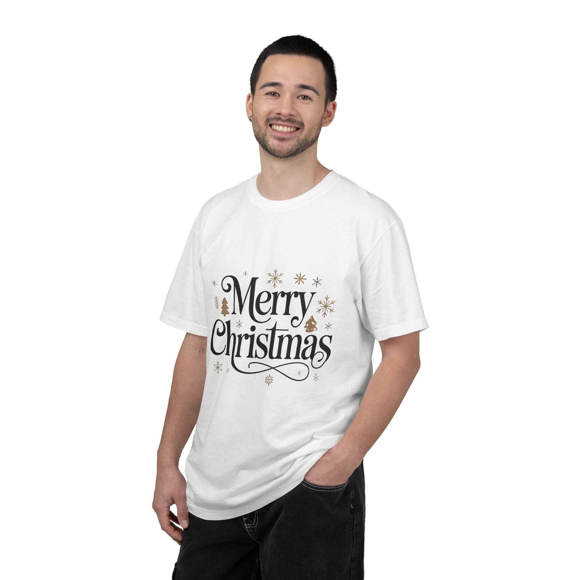Merry Christmas T-Shirt — Classic Holiday Graphic Tee