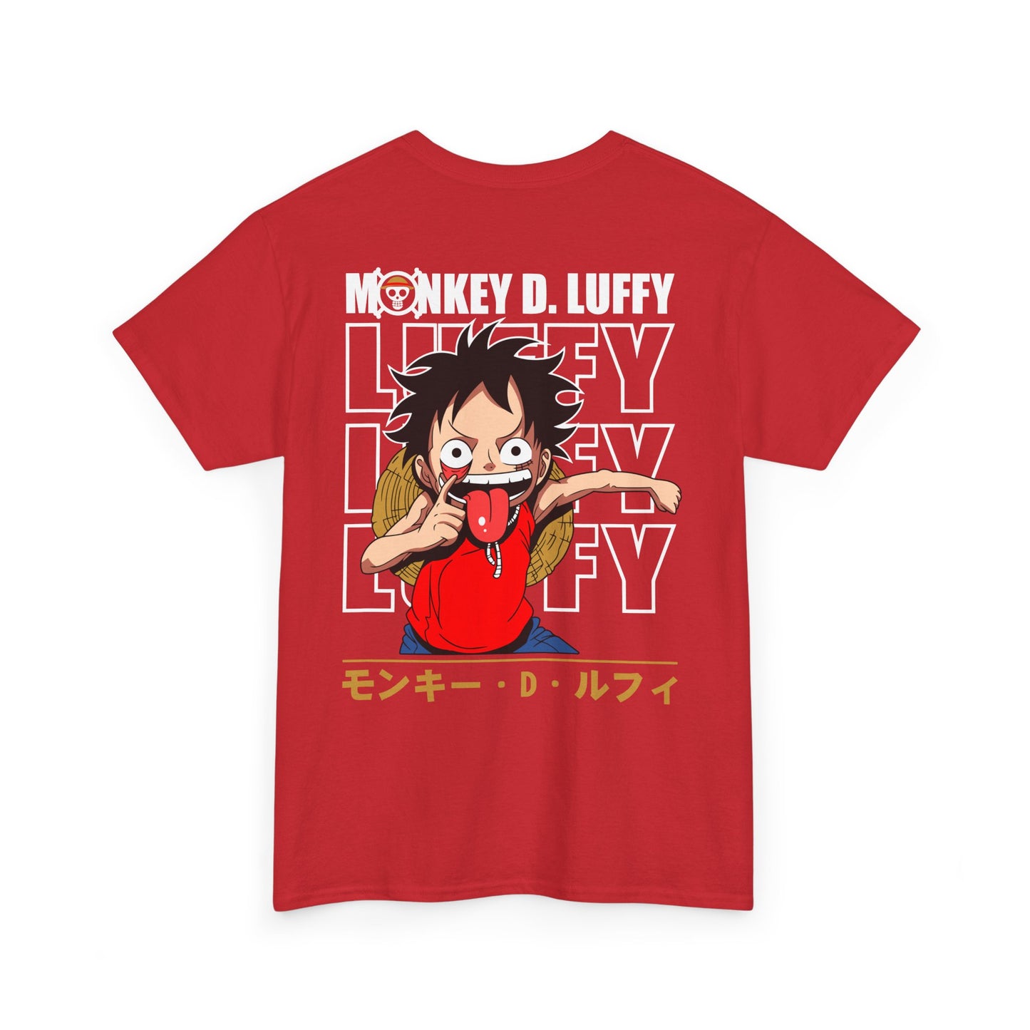 Monkey D. Luffy Anime T‑Shirt — One Piece Graphic Tee
