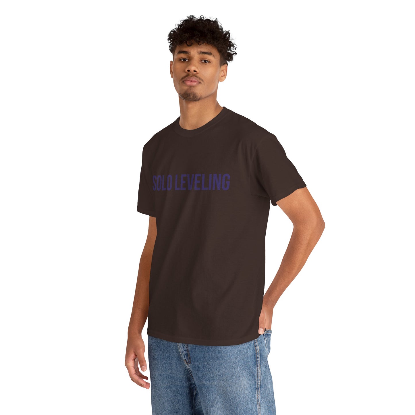 Solo Leveling Graphic Tee — Anime Manga Backprint Shirt