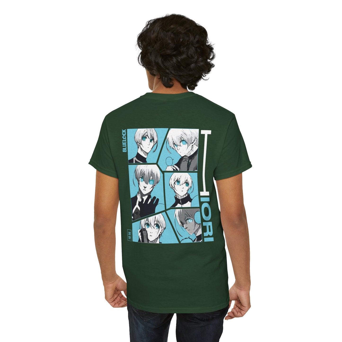 Iiori "Calm Storm" Blue Lock Heavyweight Tee | Maklenn