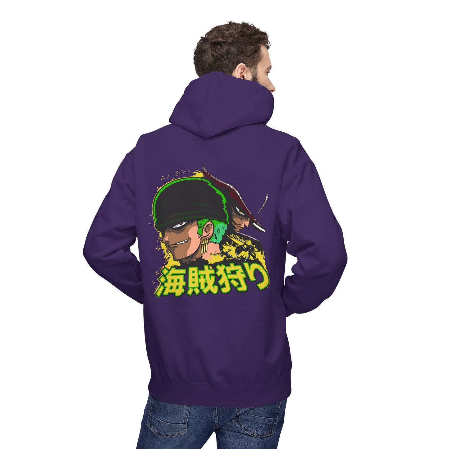 Hoodie - Zoro Pirate Hunter Anime Graphic Hoodie (海賊狩り)