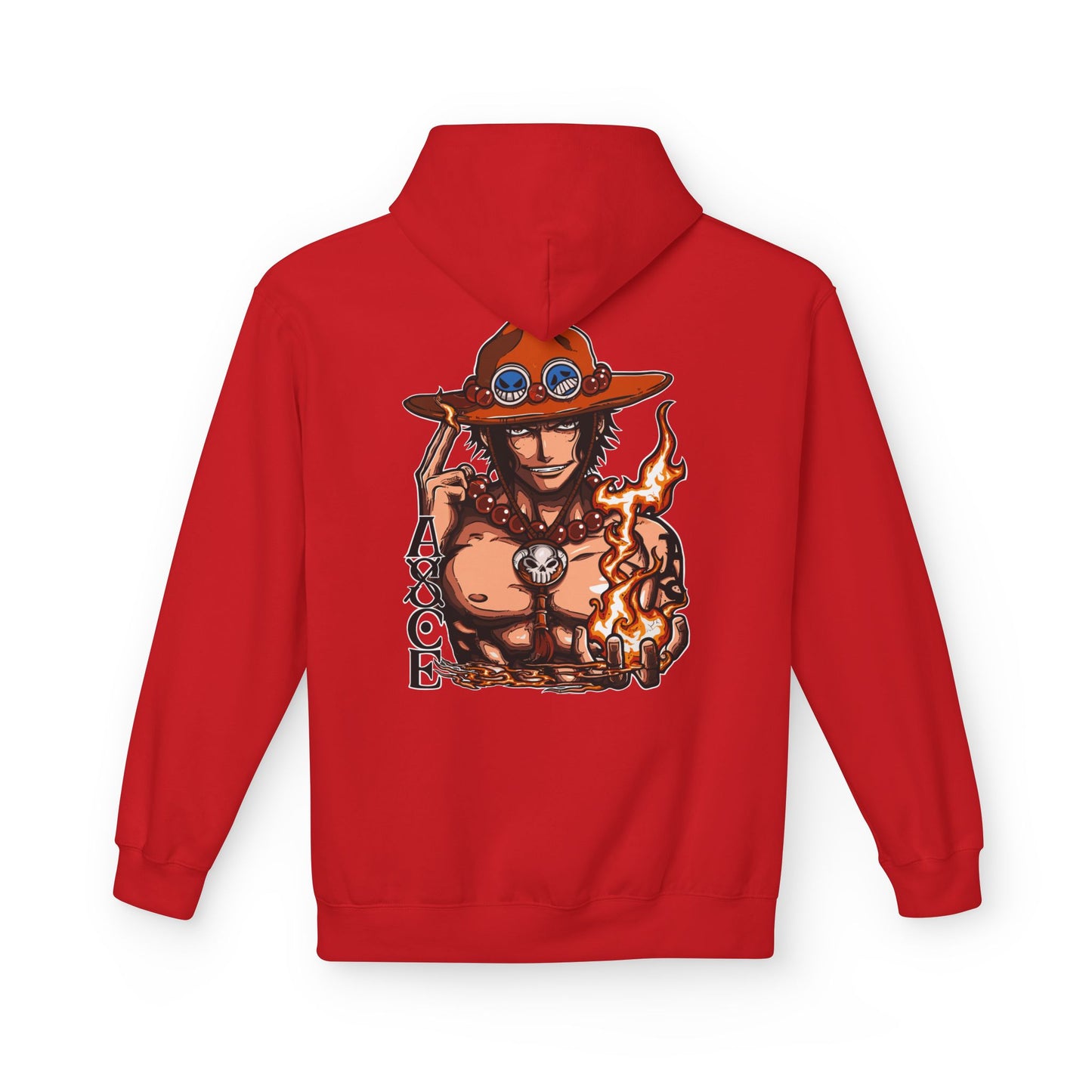 Ace Flame Hoodie — One Piece Anime Pullover