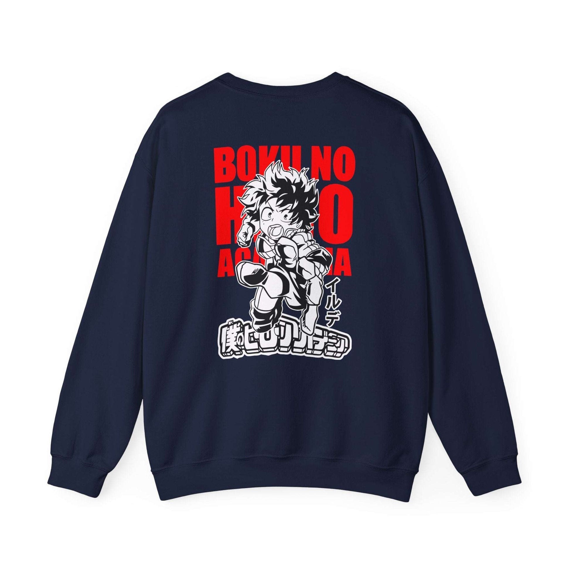 My Hero Academia Izuku Midoriya Crewneck Sweatshirt - Boku No Hero Academia Anime Pullover Maklenn My Hero Academia Izuku Midoriya Crewneck Sweatshirt - Boku No Hero Academia Anime Pullover Sweatshirt Maklenn www.maklenn.com India 33.23