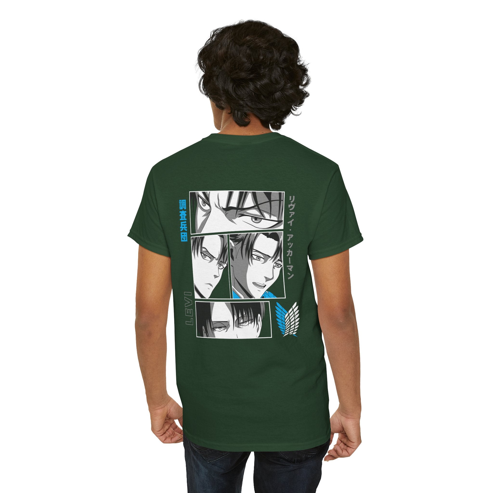 Captain Levi Ackerman Attack on Titan AOT Anime Streetwear – View 22 | Maklenn