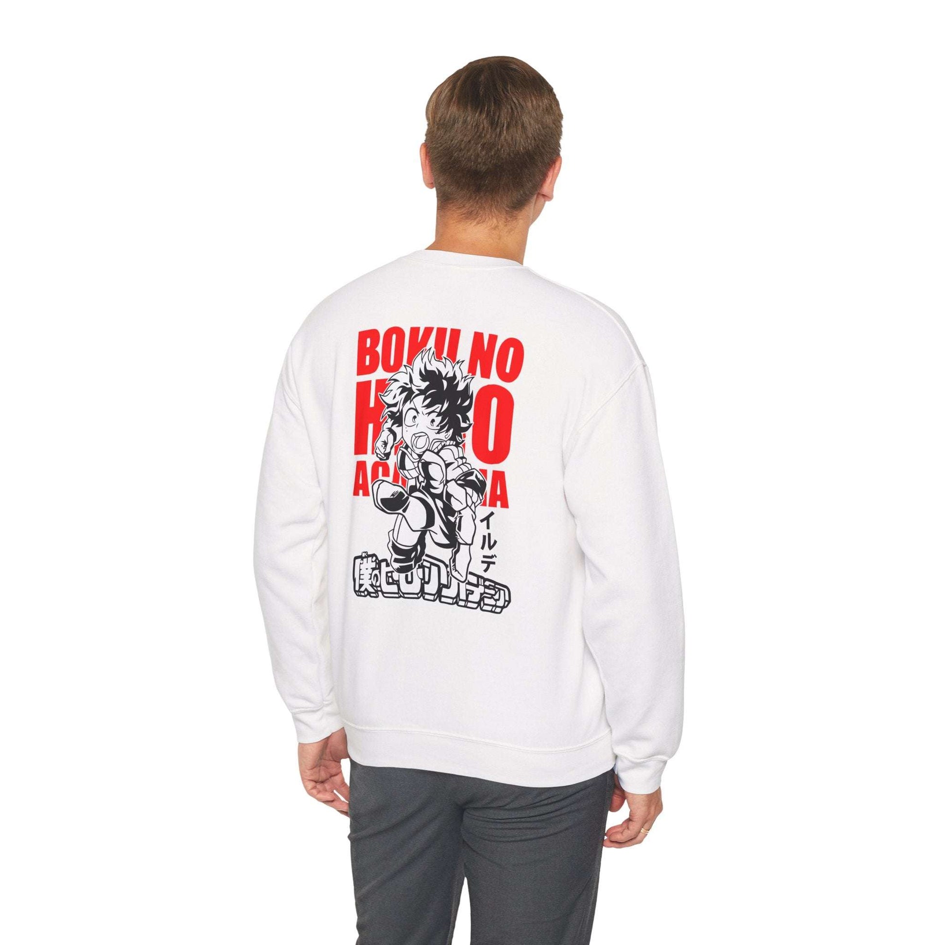 My Hero Academia Izuku Midoriya Crewneck Sweatshirt - Boku No Hero Academia Anime Pullover Maklenn My Hero Academia Izuku Midoriya Crewneck Sweatshirt - Boku No Hero Academia Anime Pullover Sweatshirt Maklenn www.maklenn.com India 33.23