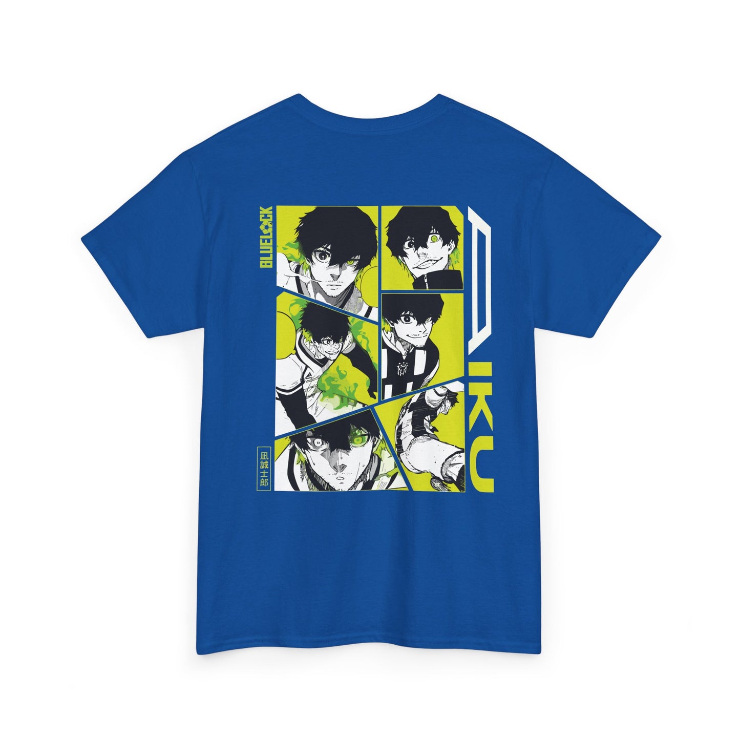 Aiku "Emperor" Blue Lock Heavyweight Tee | Maklenn