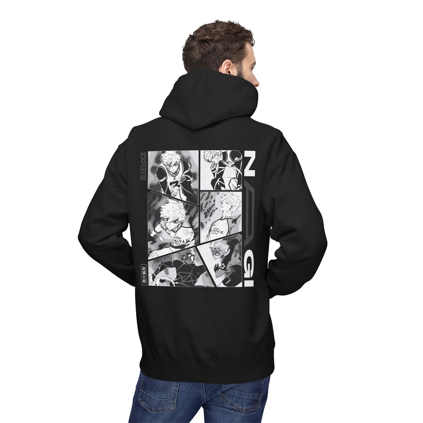Nagi "Lazy Genius" Blue Lock Hoodie | Maklenn
