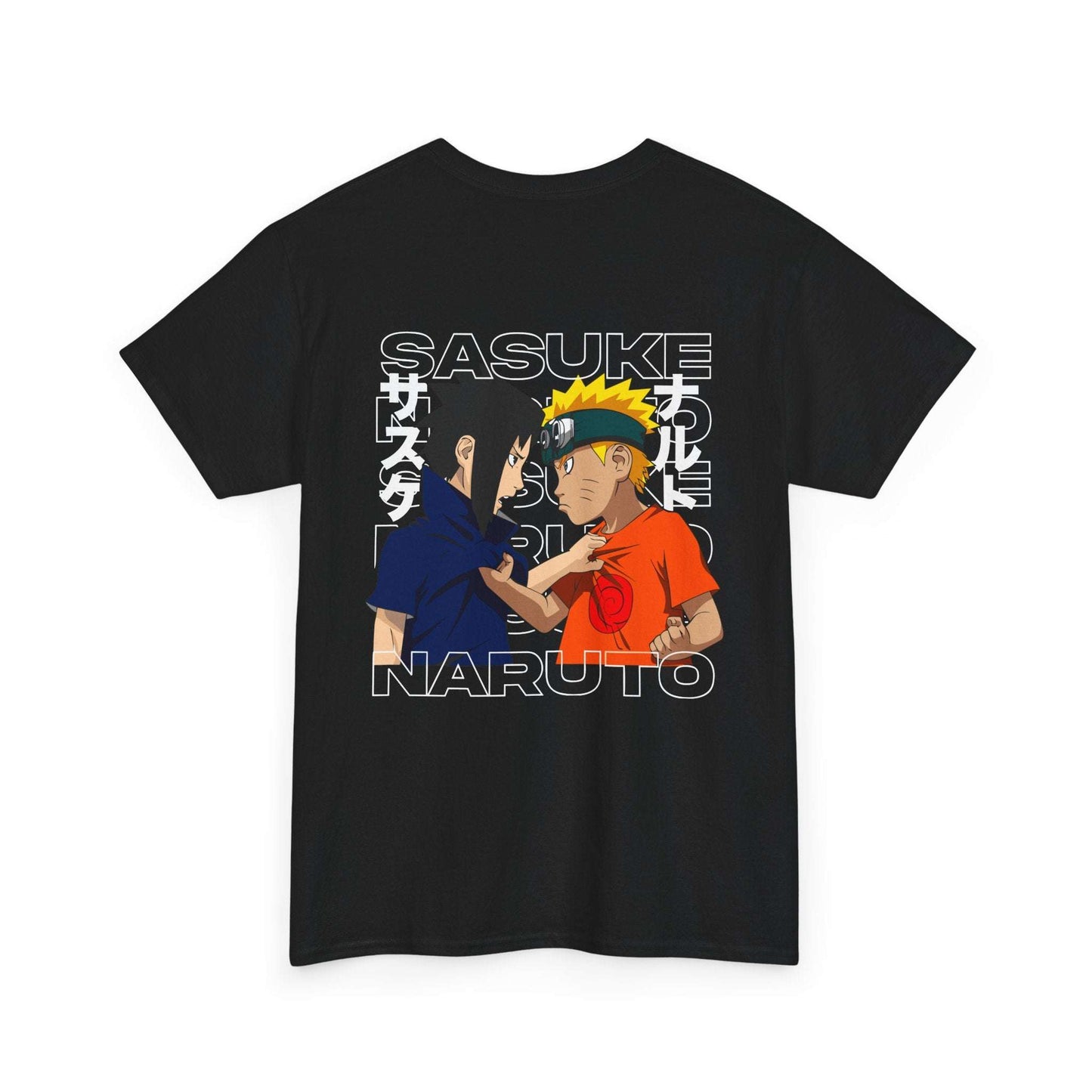Naruto vs Sasuke Graphic Tee — Anime Friendship & Rivalry T-Shirt Maklenn Naruto vs Sasuke Graphic Tee — Anime Friendship & Rivalry T-Shirt T-Shirt Maklenn www.maklenn.com India 21.80