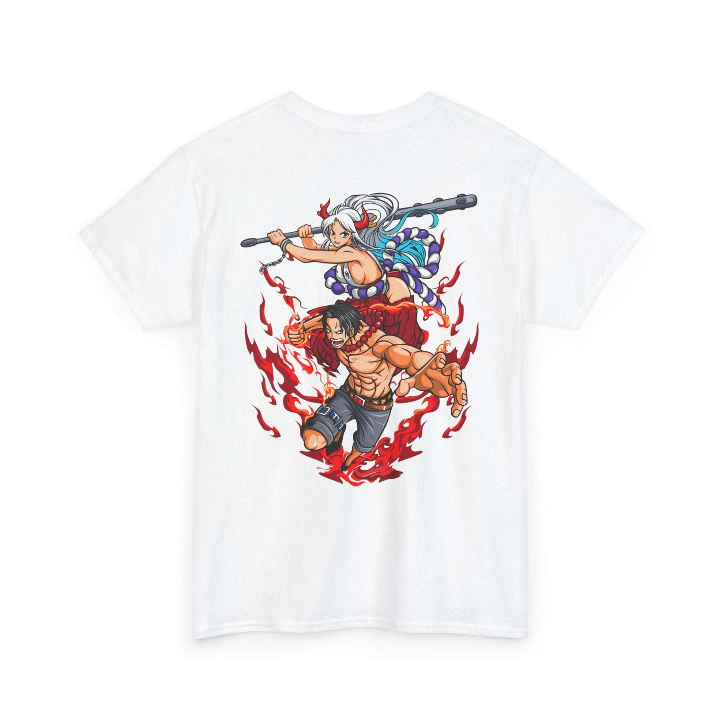 One Piece Anime T-Shirt — Luffy & Whitebeard Battle Graphic Tee Maklenn One Piece Anime T-Shirt — Luffy & Whitebeard Battle Graphic Tee T-Shirt Maklenn www.maklenn.com India 21.80