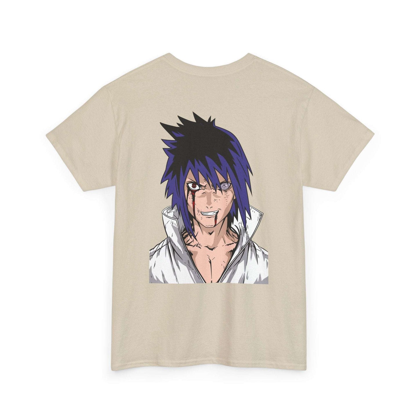 Anime Character Graphic Tee — Blue-Haired Manga Hero Back Print Maklenn Anime Character Graphic Tee — Blue-Haired Manga Hero Back Print T-Shirt Maklenn www.maklenn.com India 21.80