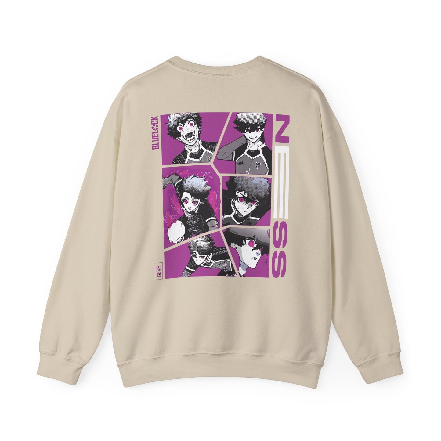 Ness "Brain" Blue Lock Heavyweight Tee | Maklenn